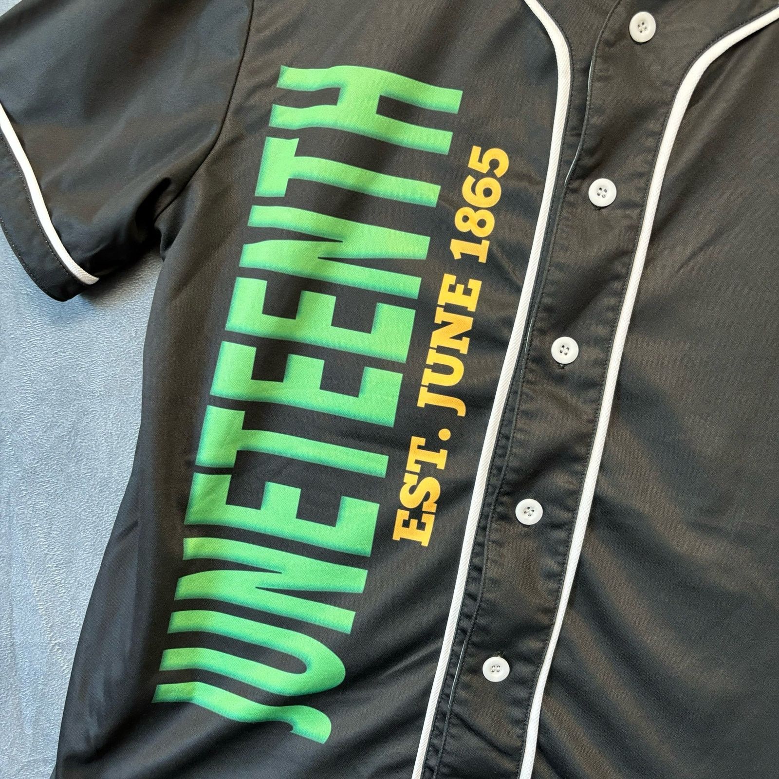 Other Juneteenth Freedom Jersey Shirt 90’s Mens XL Hip Hop HBC Size US XL / EU 56 / 4 - 6 Thumbnail