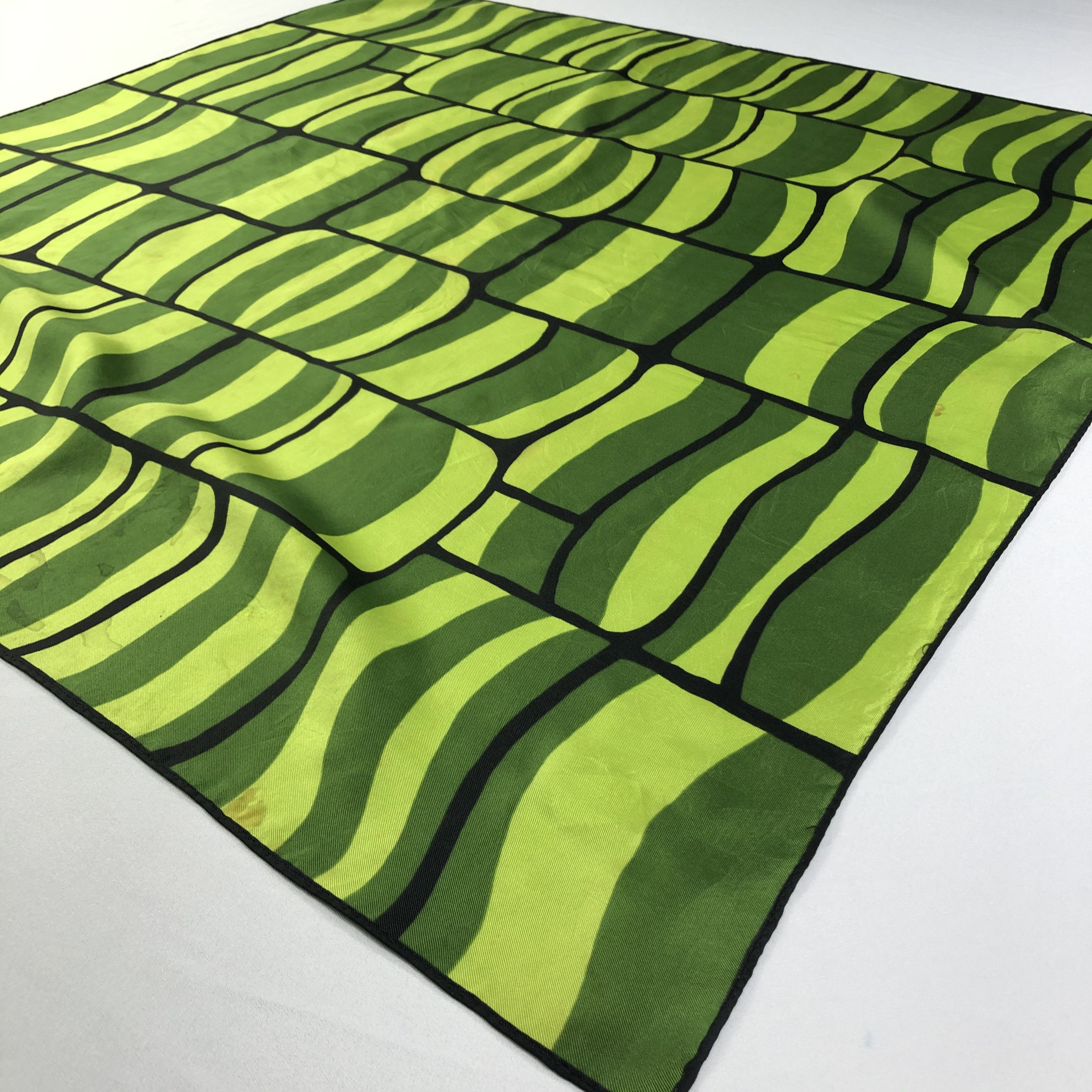 Vintage Vintage Silk Scarf Size ONE SIZE - 3 Thumbnail