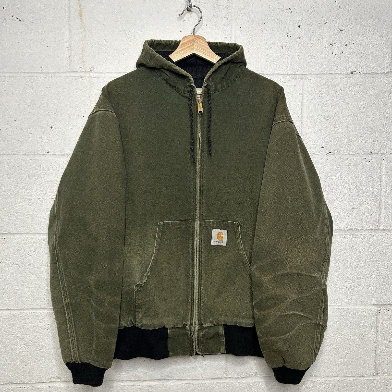 Carhartt Vintage 90s Carhartt Thermal-Lined Active Jacket “Green” Size US XL / EU 56 / 4 - 1 Thumbnail