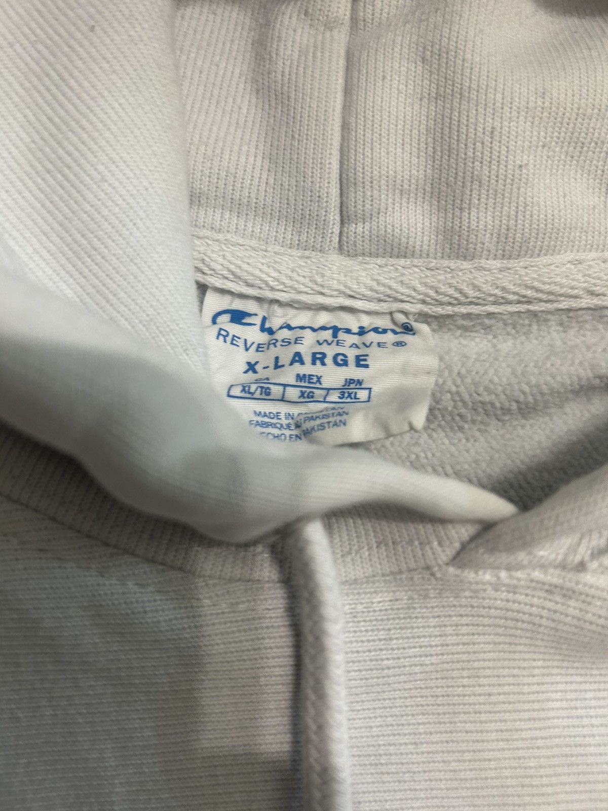 Champion White Champion Reverse Weaves hoodie Size US XL / EU 56 / 4 - 3 Thumbnail