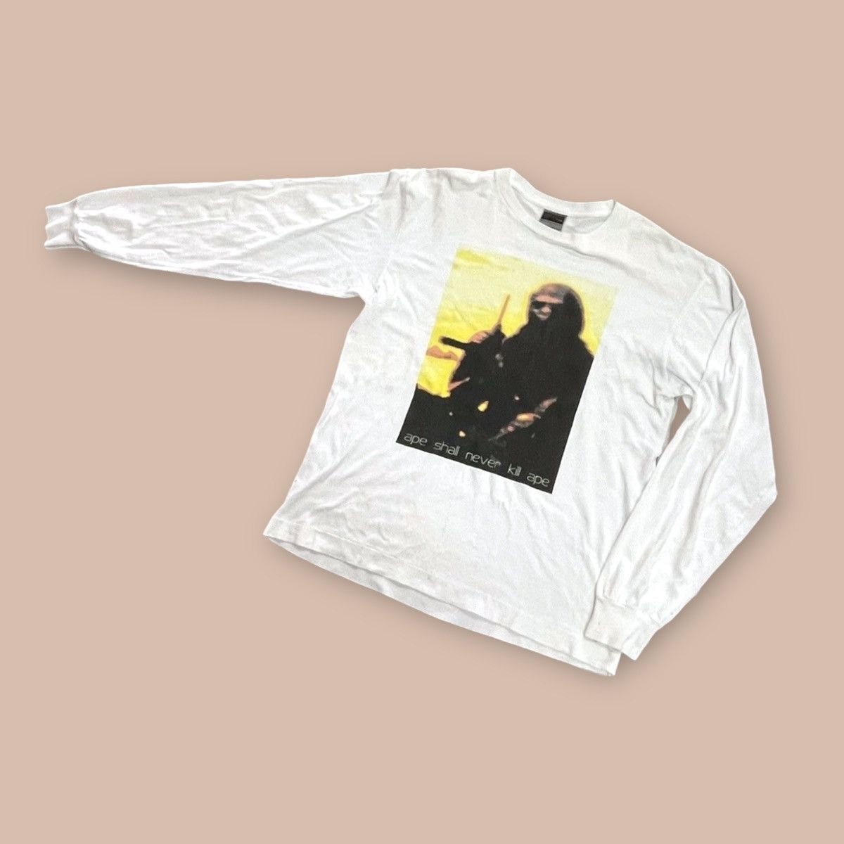 Bape × Futura OG 2000's BAPE X FUTURA VINTAGE APE SOLDIER LONGSLEEVE TEE Size US L / EU 52-54 / 3 - 2 Thumbnail