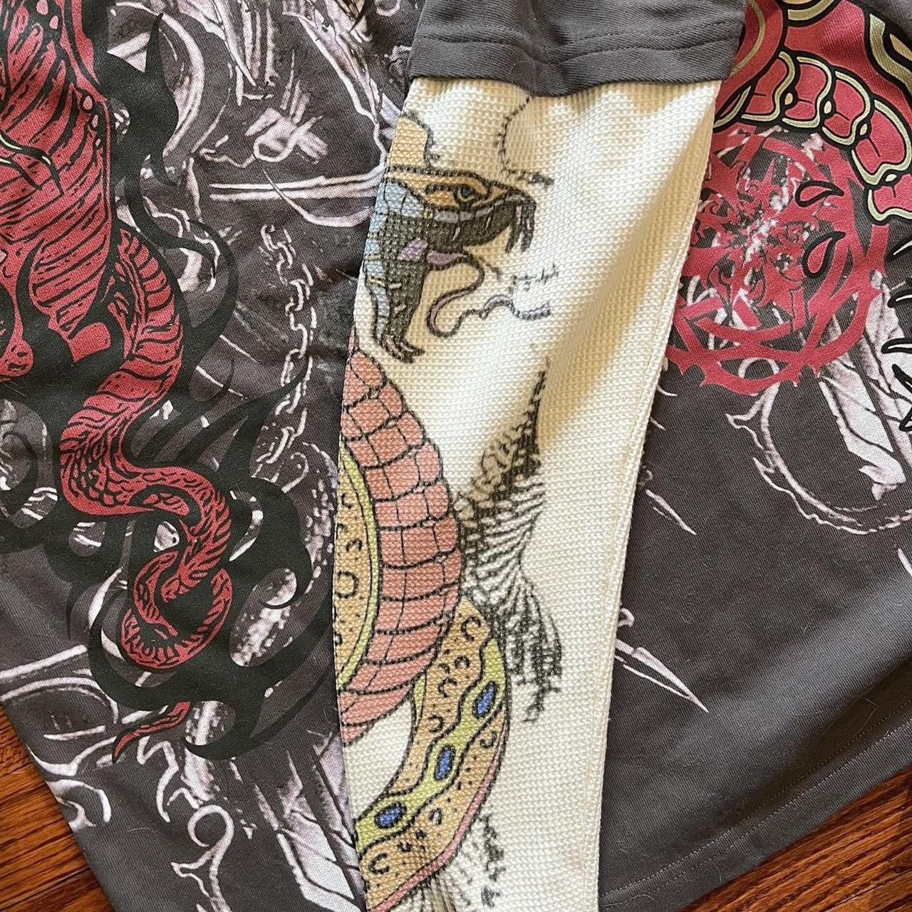 Ed Hardy × Eternal × Vintage Eternal Artwear thermal longsleeve Size US L / EU 52-54 / 3 - 5 Thumbnail