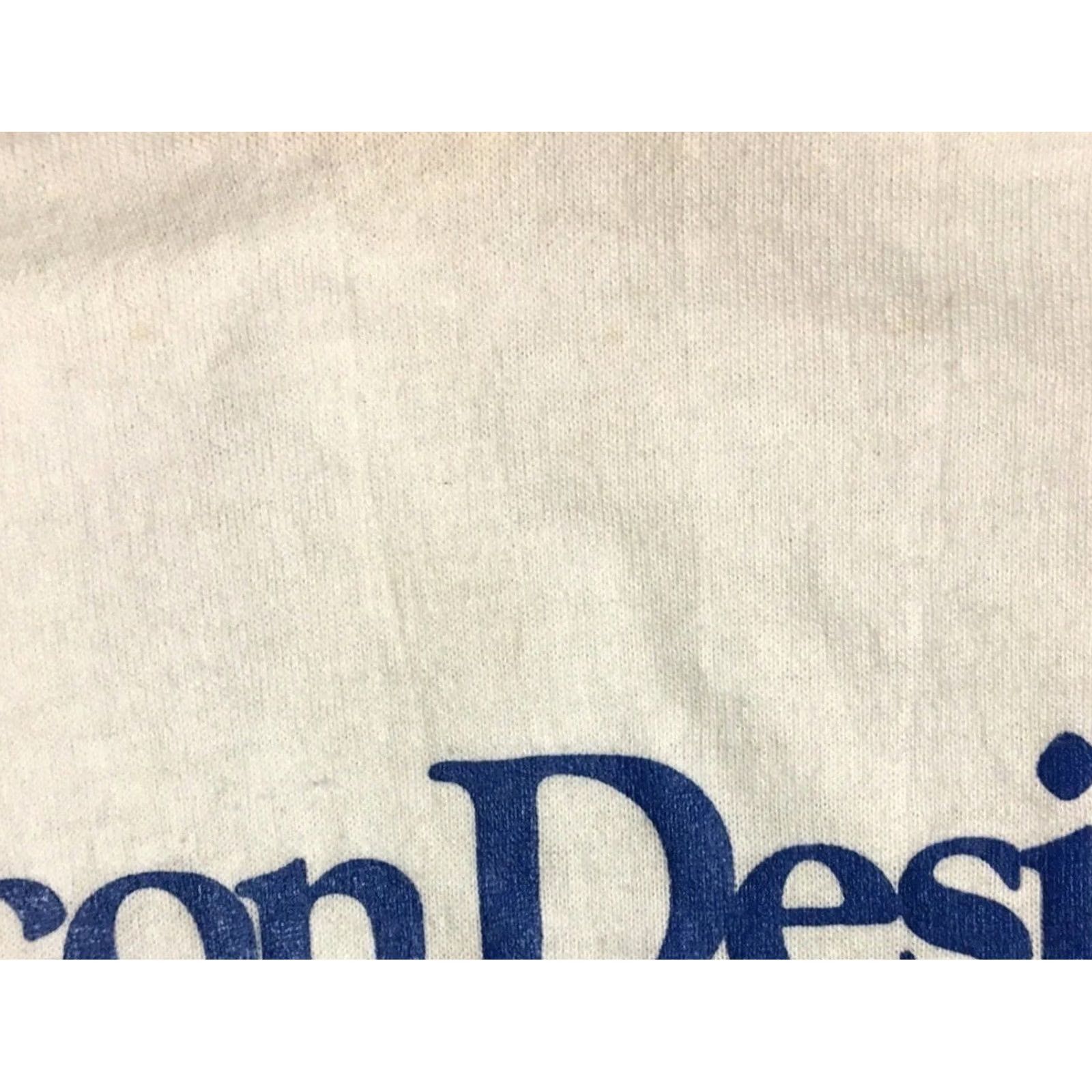 4SDESIGNS VINTAGE Helicon Designs T-Shirt XS White 3/4 Sleeve Crew Neck Men Small Single Stitch Grunge 80s 90s USA California Rock Tech Size US XS / EU 42 / 0 - 7 Thumbnail