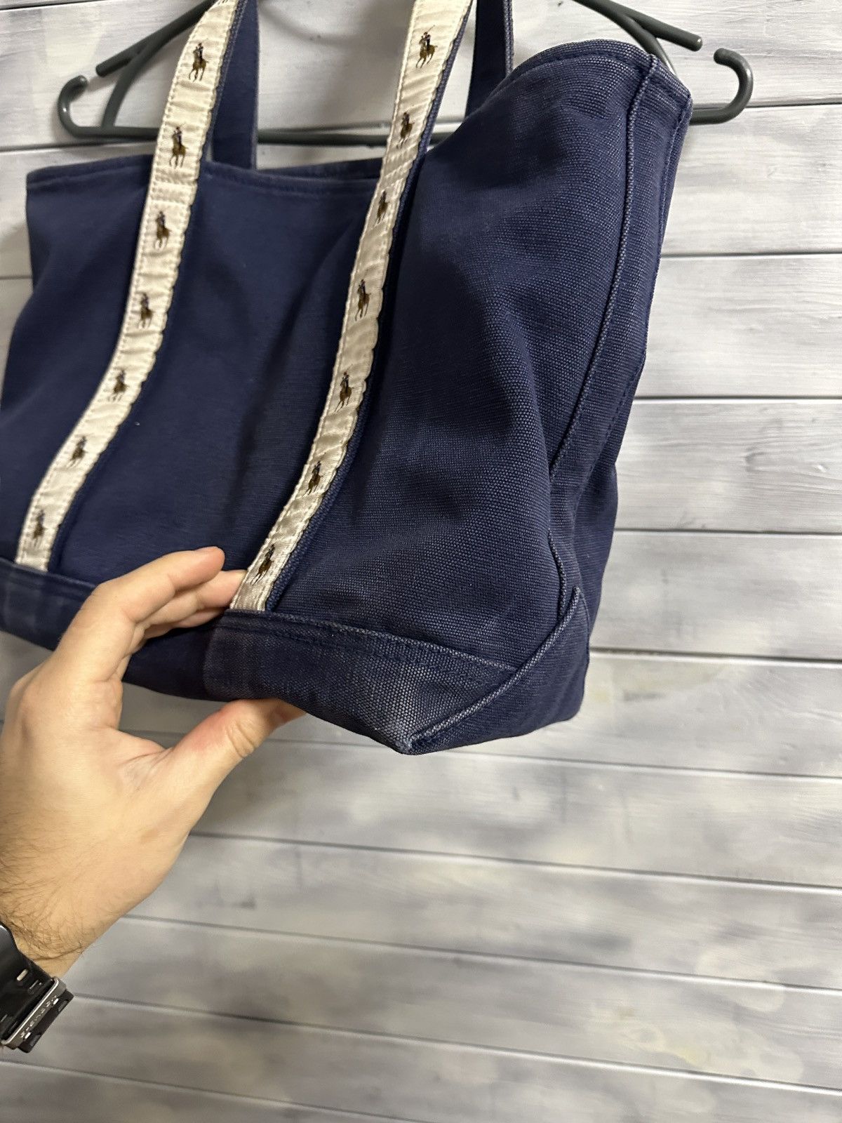 Ralph Lauren × Vintage Rare Bag Ralph Lauren Multilogo Luxury. Size ONE SIZE - 9 Thumbnail