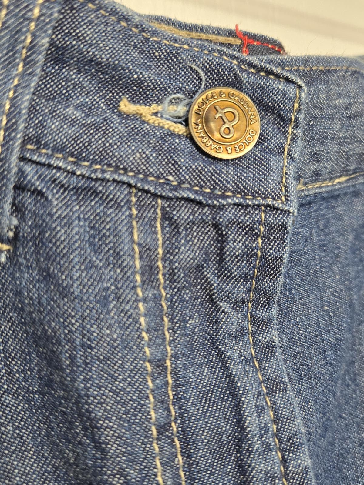 Dolce & Gabbana Dolce & Gabbana Skirt Women's Extra Small 44 Denim Pencil Size 26" / US 2 / IT 38 - 2 Thumbnail