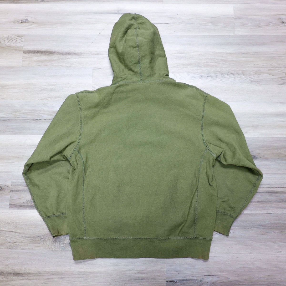 Supreme Supreme Cross Box Logo Hoodie FW20 Light Olive Size US L / EU 52-54 / 3 - 3 Thumbnail