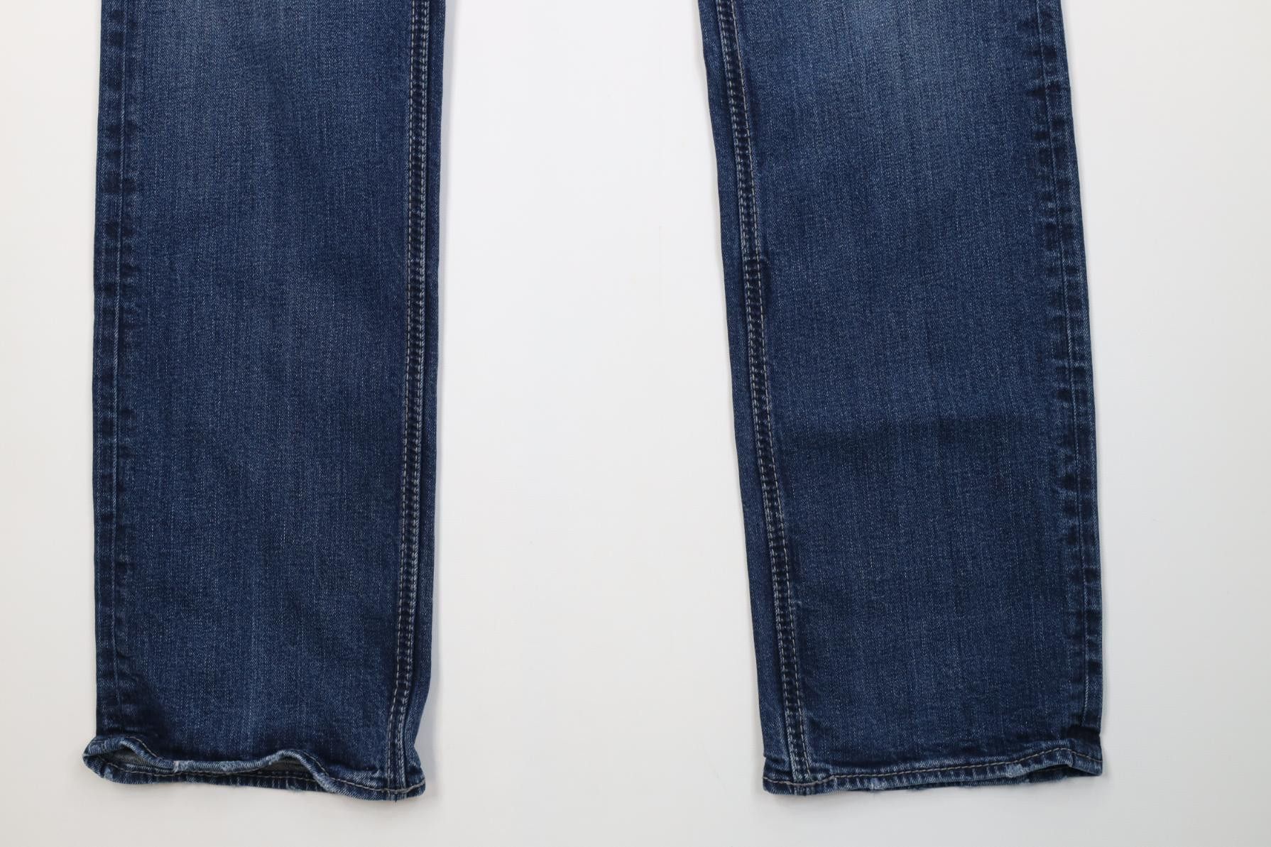 Vintage Buckle BKE Stretch Thick Stitch Straight Leg Denim Jeans Size US 34 / EU 50 - 4 Thumbnail