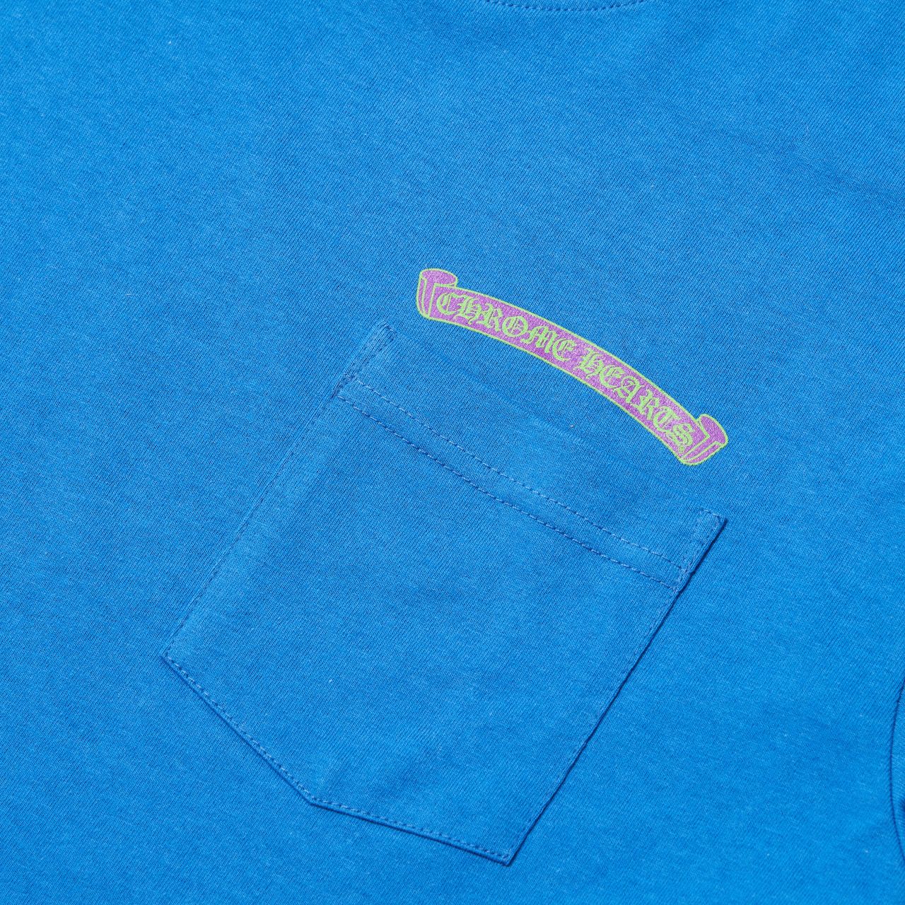 Chrome Hearts CHROME HEARTS Scroll Tee BLUE Size US M / EU 48-50 / 2 - 6 Thumbnail