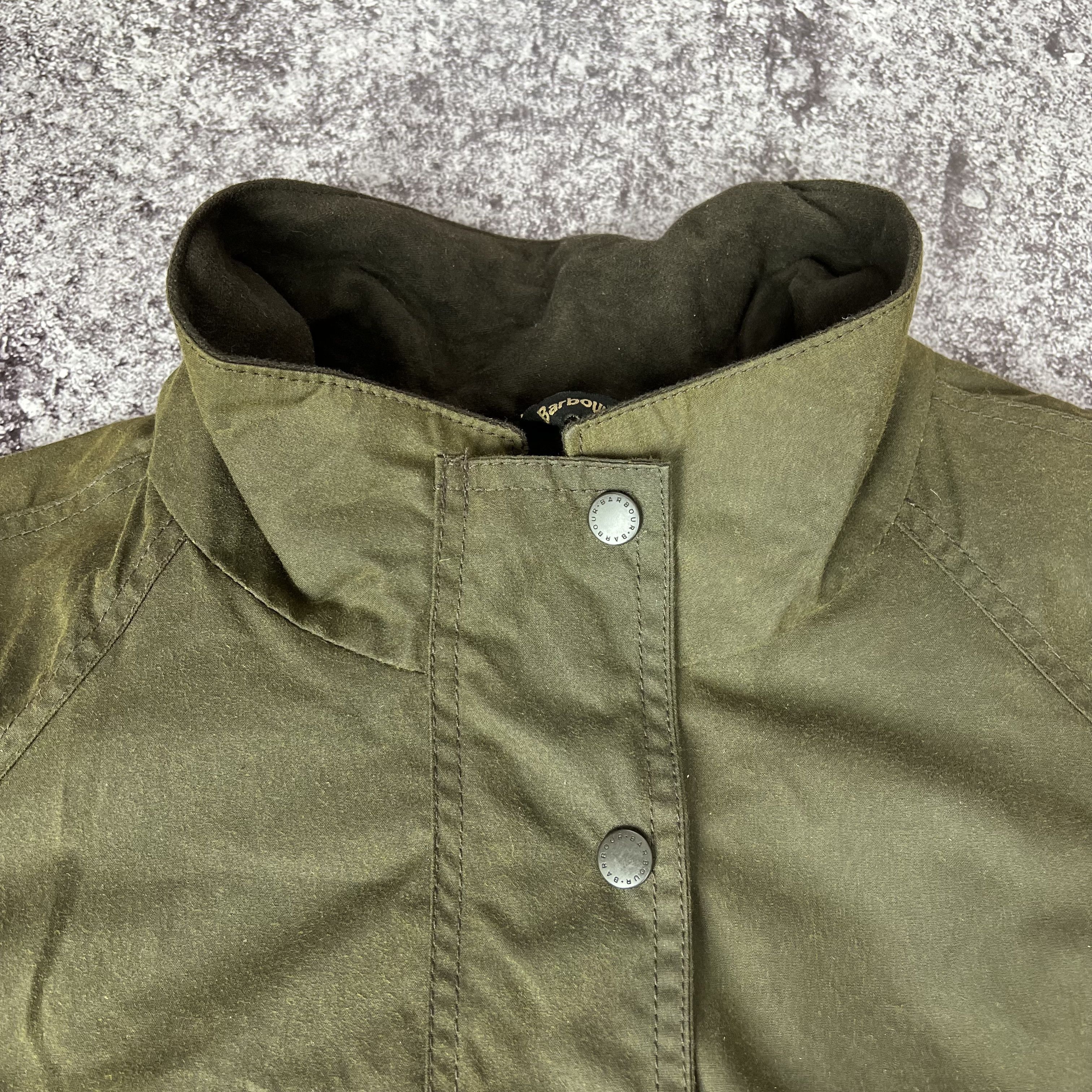 Barbour Barbour Newhampton Waxed Trench Coat Jacket Size UK 16 Size XL / US 12-14 / IT 48-50 - 6 Thumbnail