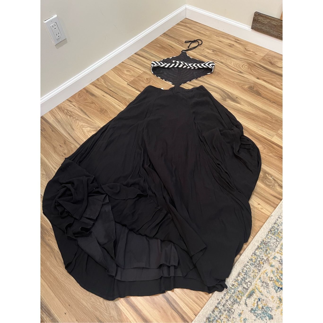 Mara Hoffman Mara Hoffman Swim NWT Starbasket black maxi dress, size XS Size XS / US 0-2 / IT 36-38 - 9 Thumbnail