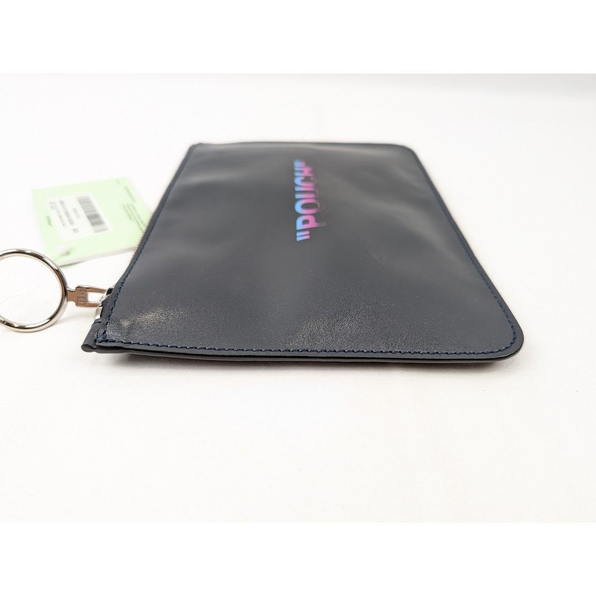 Off-White o1rshd1 Size: OS / Quote Flat Pouch In Dark Blue/Multi Size ONE SIZE - 4 Thumbnail