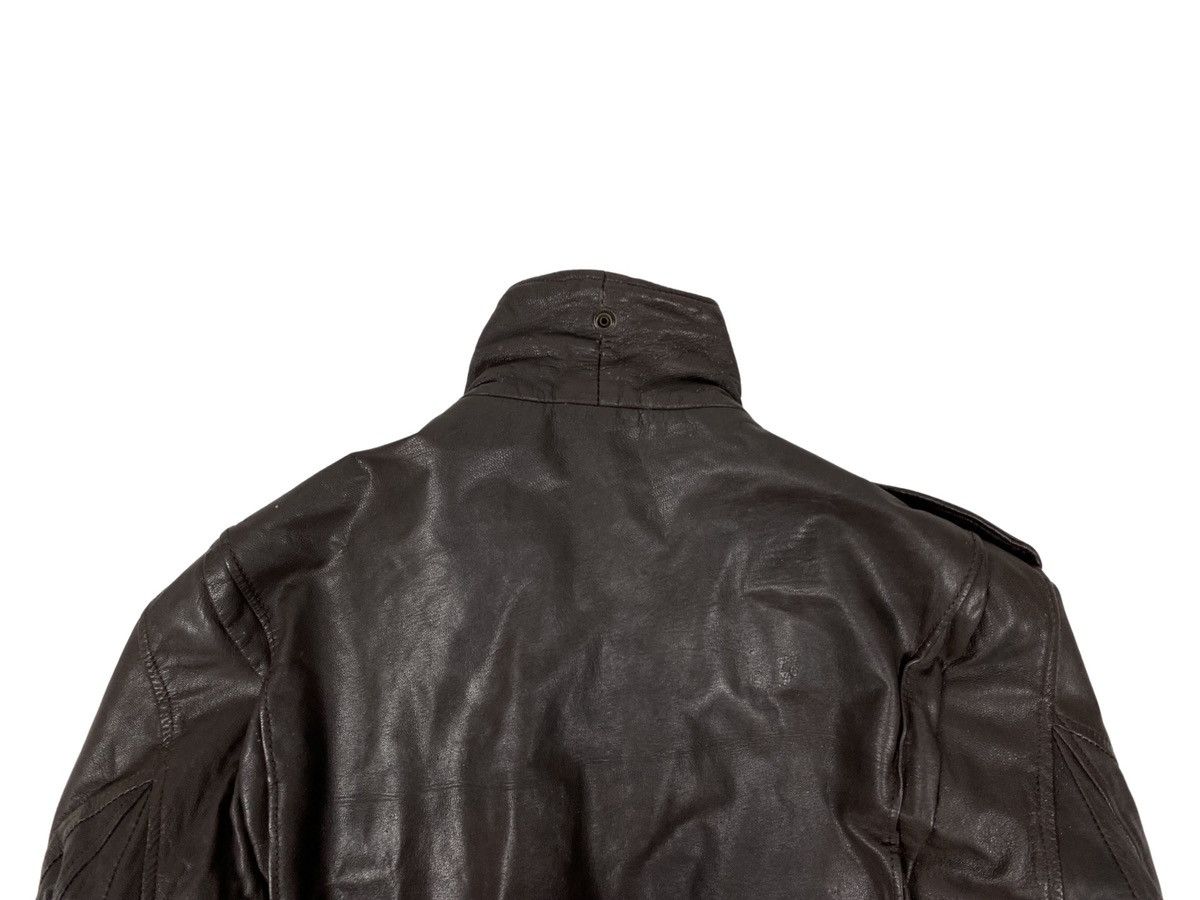 Belstaff × Vintage Vintage Belstaff Leather Bomber Jacket Size US M / EU 48-50 / 2 - 10 Thumbnail