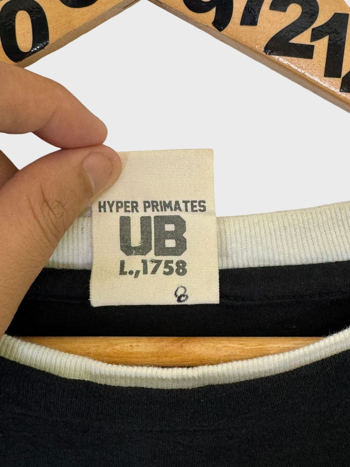 Japanese Brand Uittg Baby Double Check Hyper Primates Longsleeve Size US XL / EU 56 / 4 - 8 Thumbnail