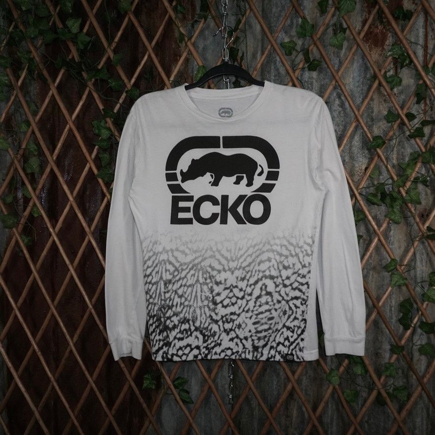 Ecko Unltd. Large - Vintage / Y2K Ecko UNLTD. Rhino logo zebra print tee Size US L / EU 52-54 / 3 - 1 Thumbnail