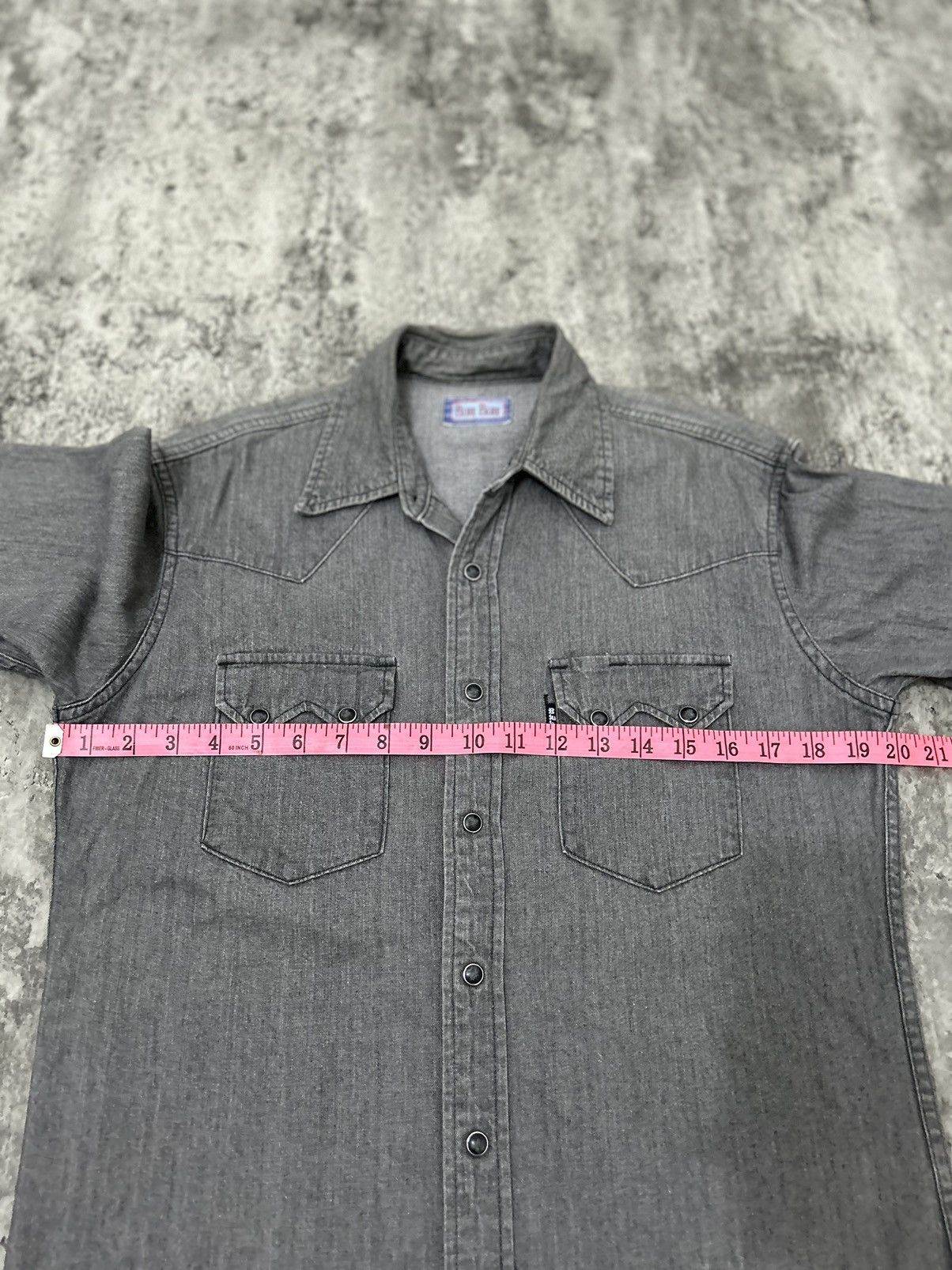 Blue Blue Japan Blue Blue Japan Hiden Small Pocket Vintage Western Shirt Size US M / EU 48-50 / 2 - 11 Thumbnail