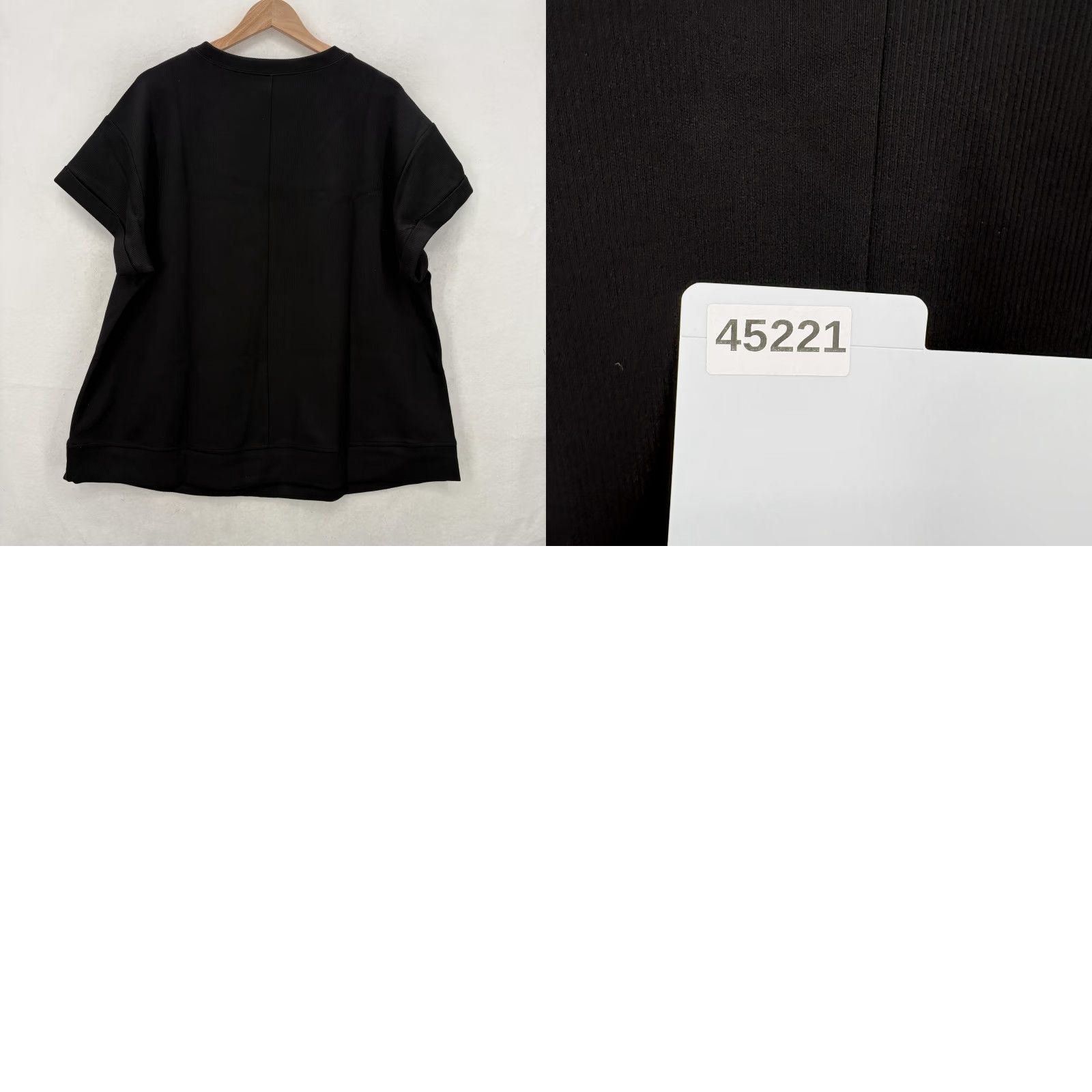 Vintage LIVI For Lane Bryant Shirt Womens 18/20 Black Plus Size Knit Tee Casual Pullover Size XXL / US 16-18 / IT 52-54 - 9 Thumbnail