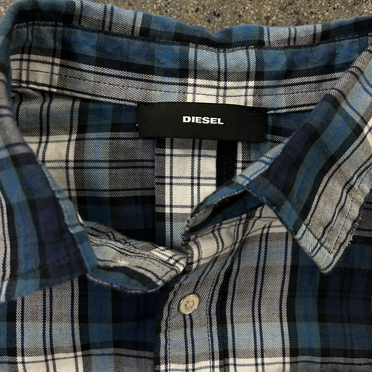 Diesel Diesel Reconstructed Plaid Work Jacket Size US L / EU 52-54 / 3 - 2 Thumbnail