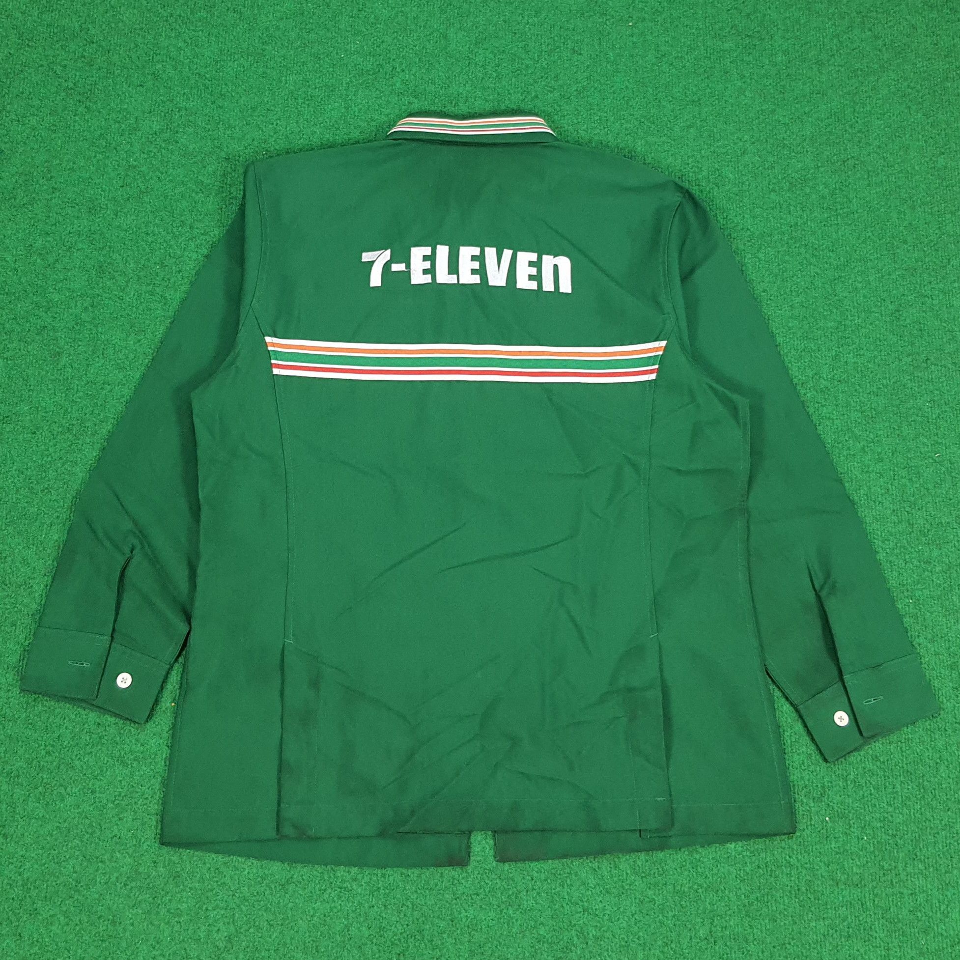 Japanese Brand × Vintage Vintage 7 Eleven Japan Edition Staff Uniform Workwear Jacket Size US S / EU 44-46 / 1 - 3 Thumbnail