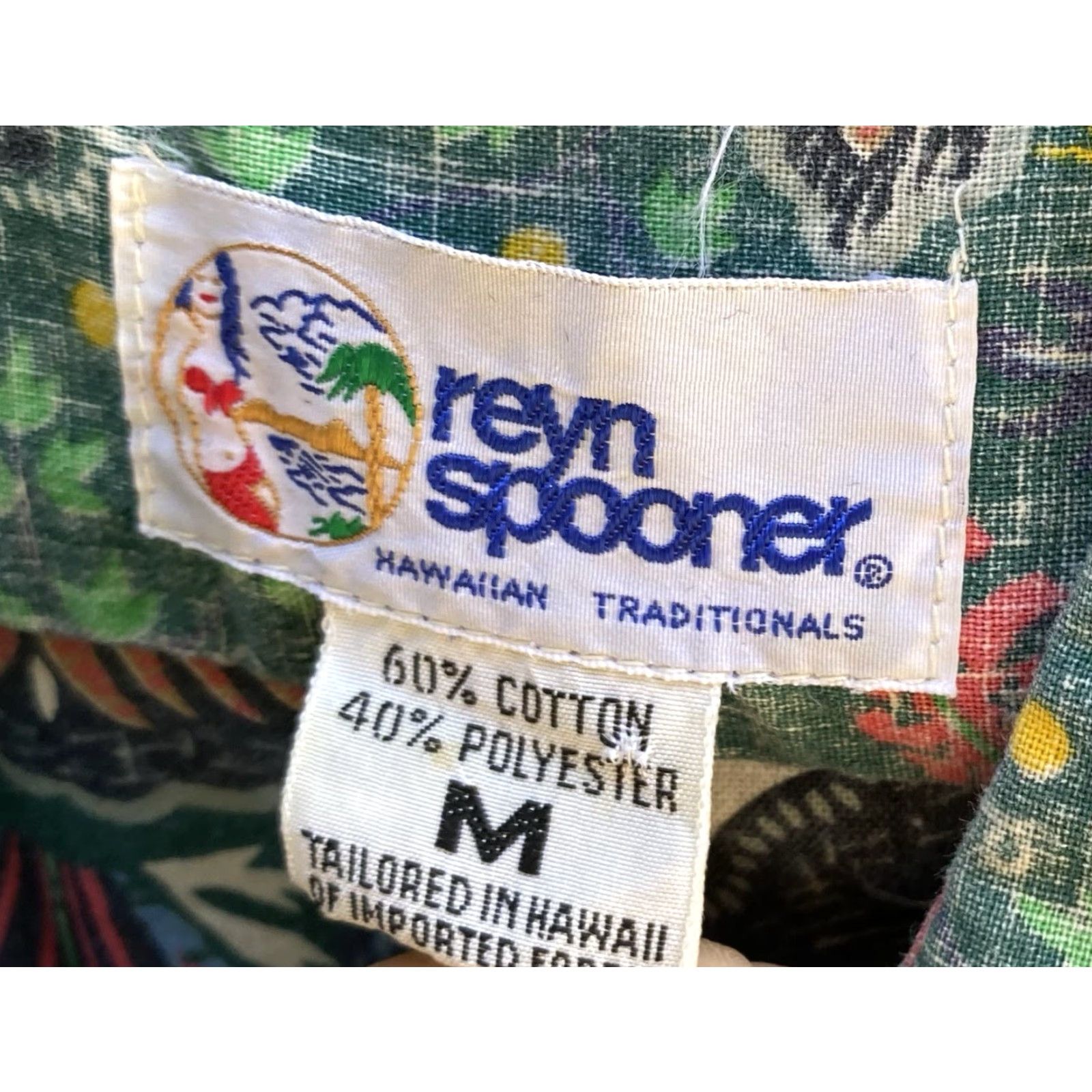 Reyn Spooner Reyn Spooner Button-Up Shirt Duck Bird M Multicolor Short Sleeve Polo/Casual Pullover Tailored In Hawaii Man Size M Size US M / EU 48-50 / 2 - 6 Thumbnail