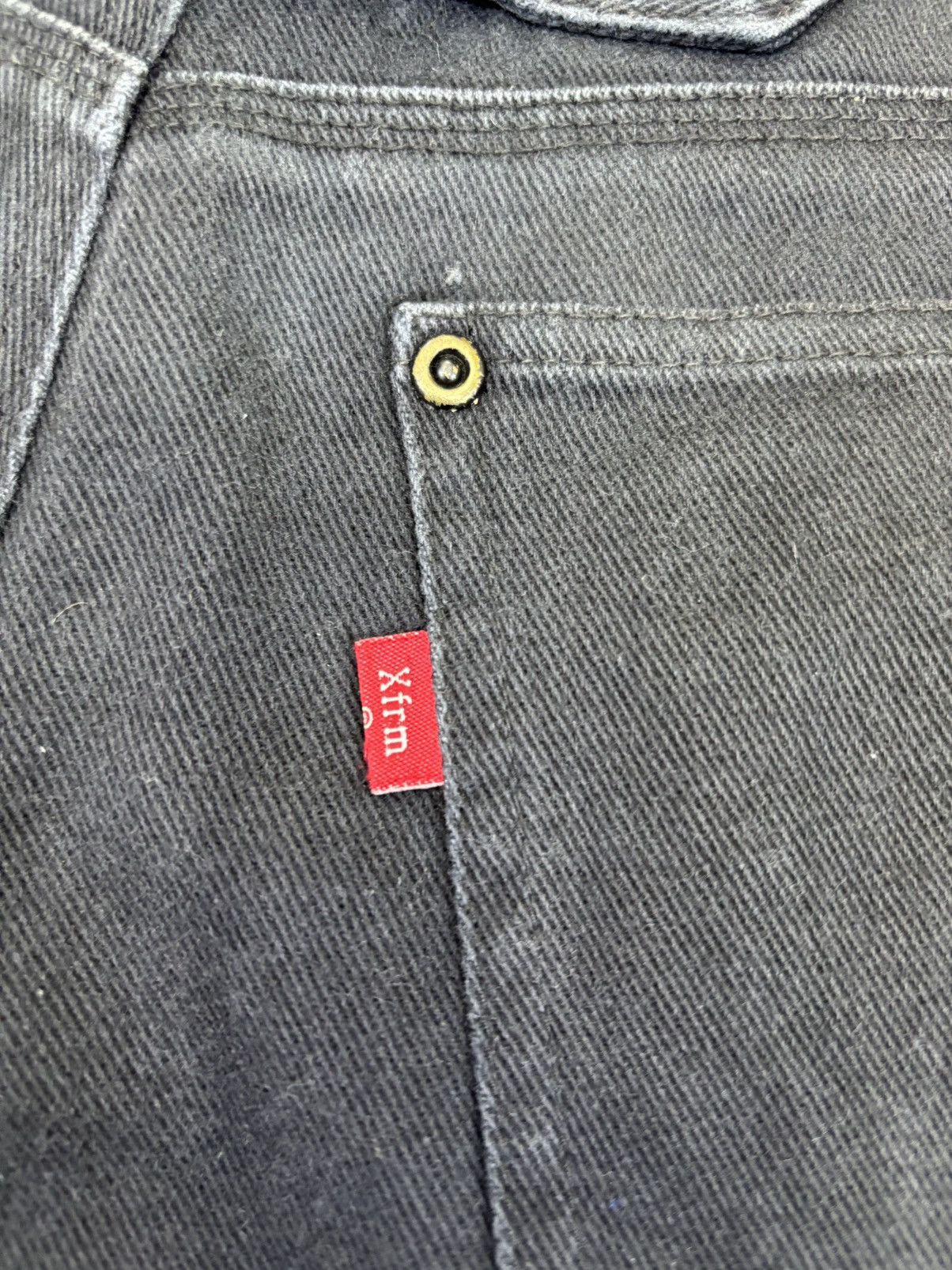 Japanese Brand 💥Insane Style💥Archival Xfrm Japan Half Cargo Denim F855 Size US 30 / EU 46 - 16 Thumbnail