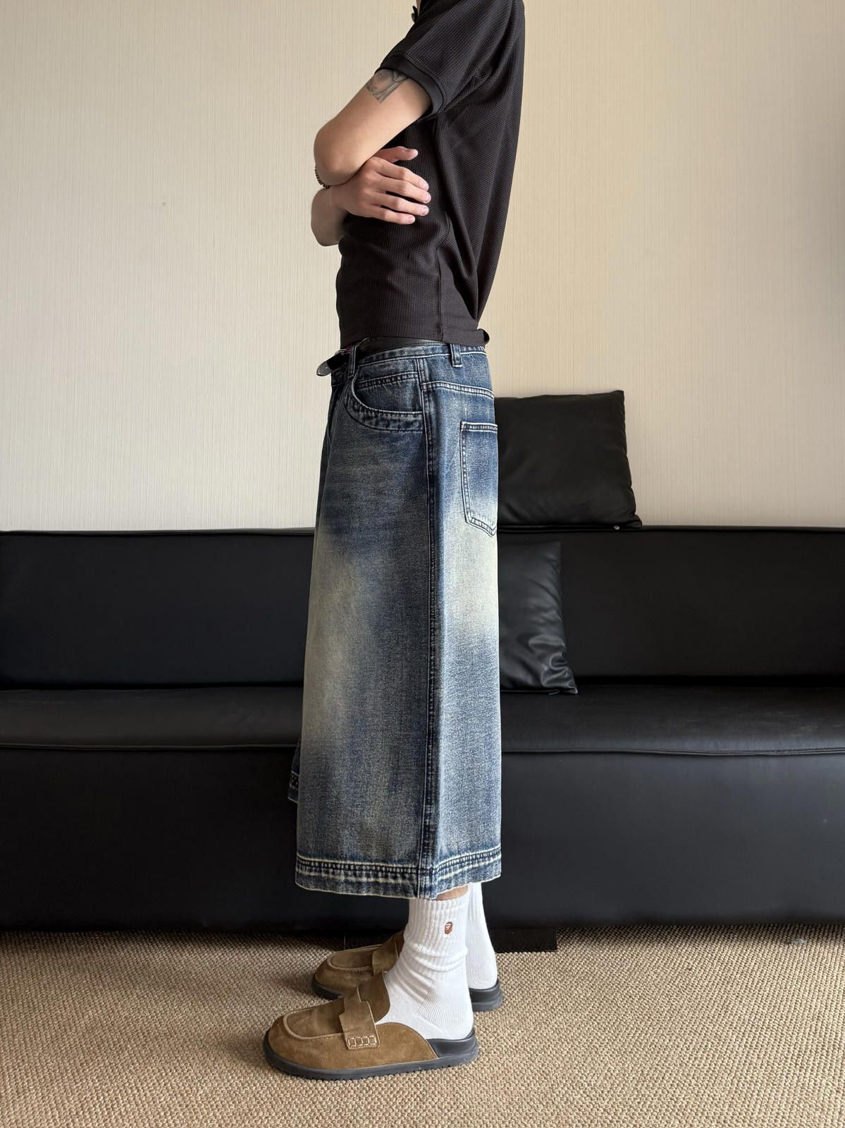 Other Baggy Wide Leg Jeans Size US 32 / EU 48 - 2 Thumbnail