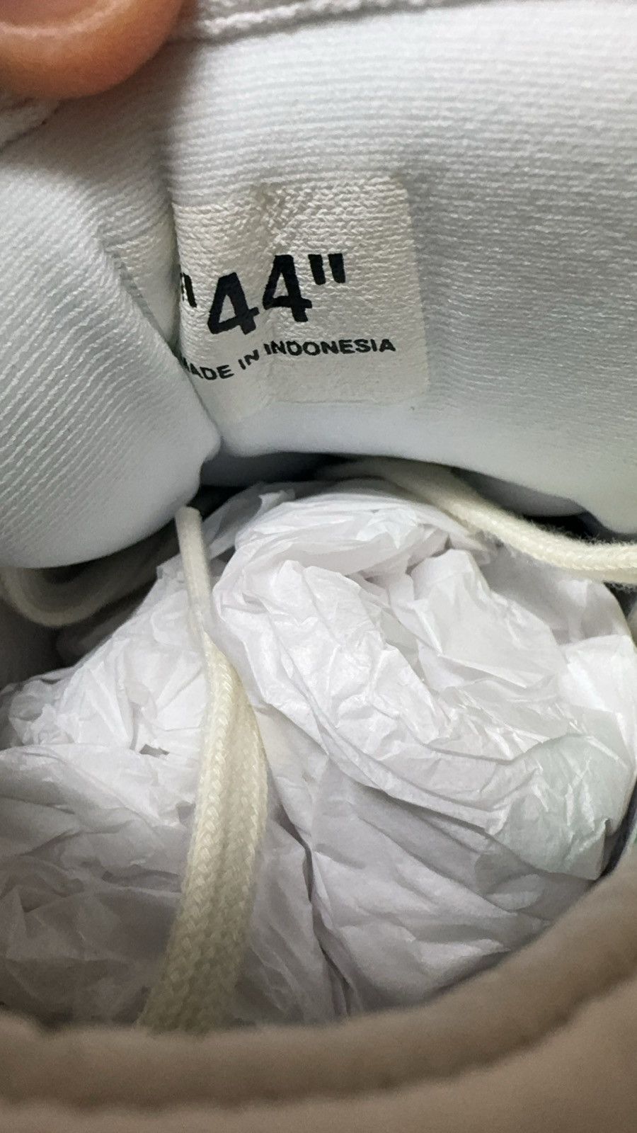 Off-White C/O VIRGIL ABLOH White/Green Court Low Sneakers 11/44 Size US 11 / EU 44 - 6 Thumbnail