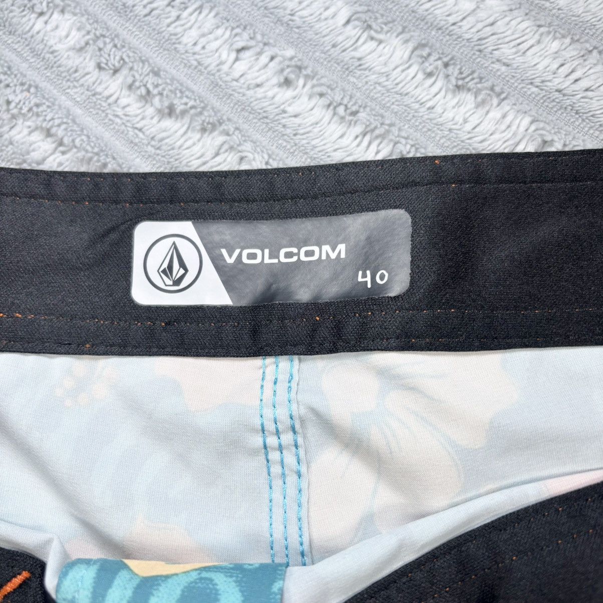 Volcom Volcom men’s sz 40 pull string inverted floral Boardshorts Size US 40 / EU 56 - 3 Thumbnail