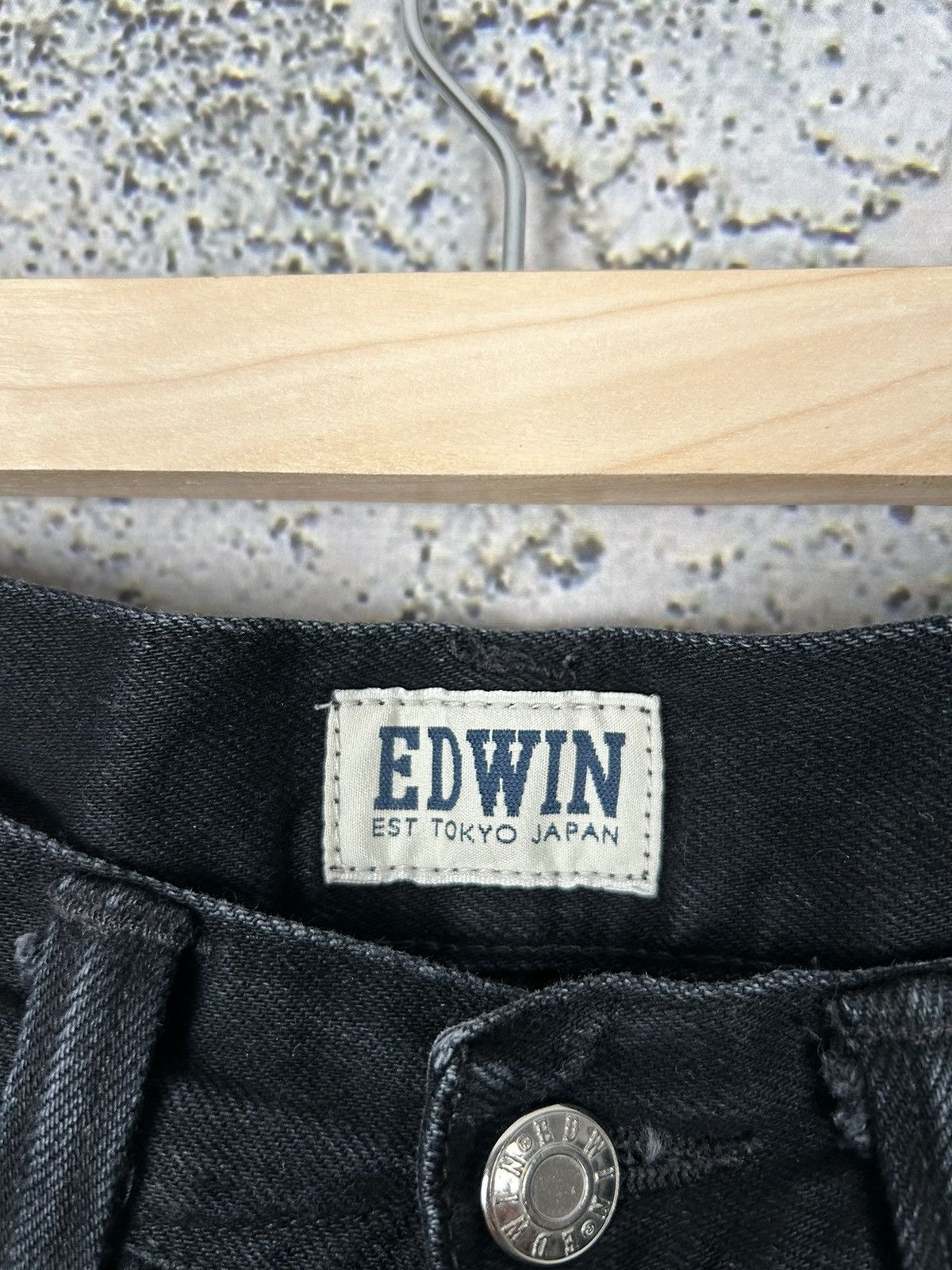 Edwin Vintage Edwin Japan Tokyo Selvedge Denim Slim Trapered ED-80 Size US 30 / EU 46 - 7 Thumbnail