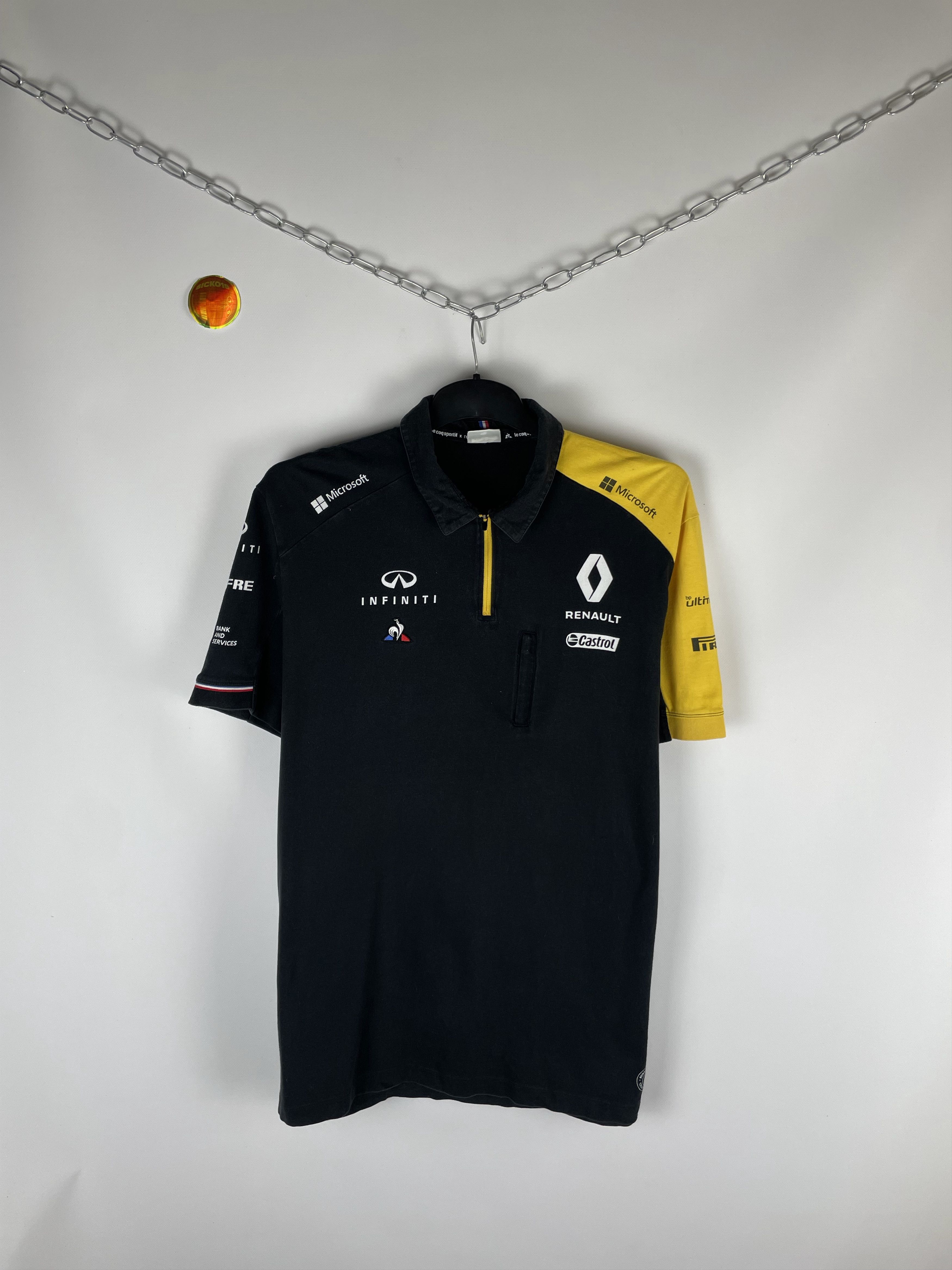 Vintage Le Coq Sportif Vintage Infiniti Renault F1 Team Polo Shirt Grailed