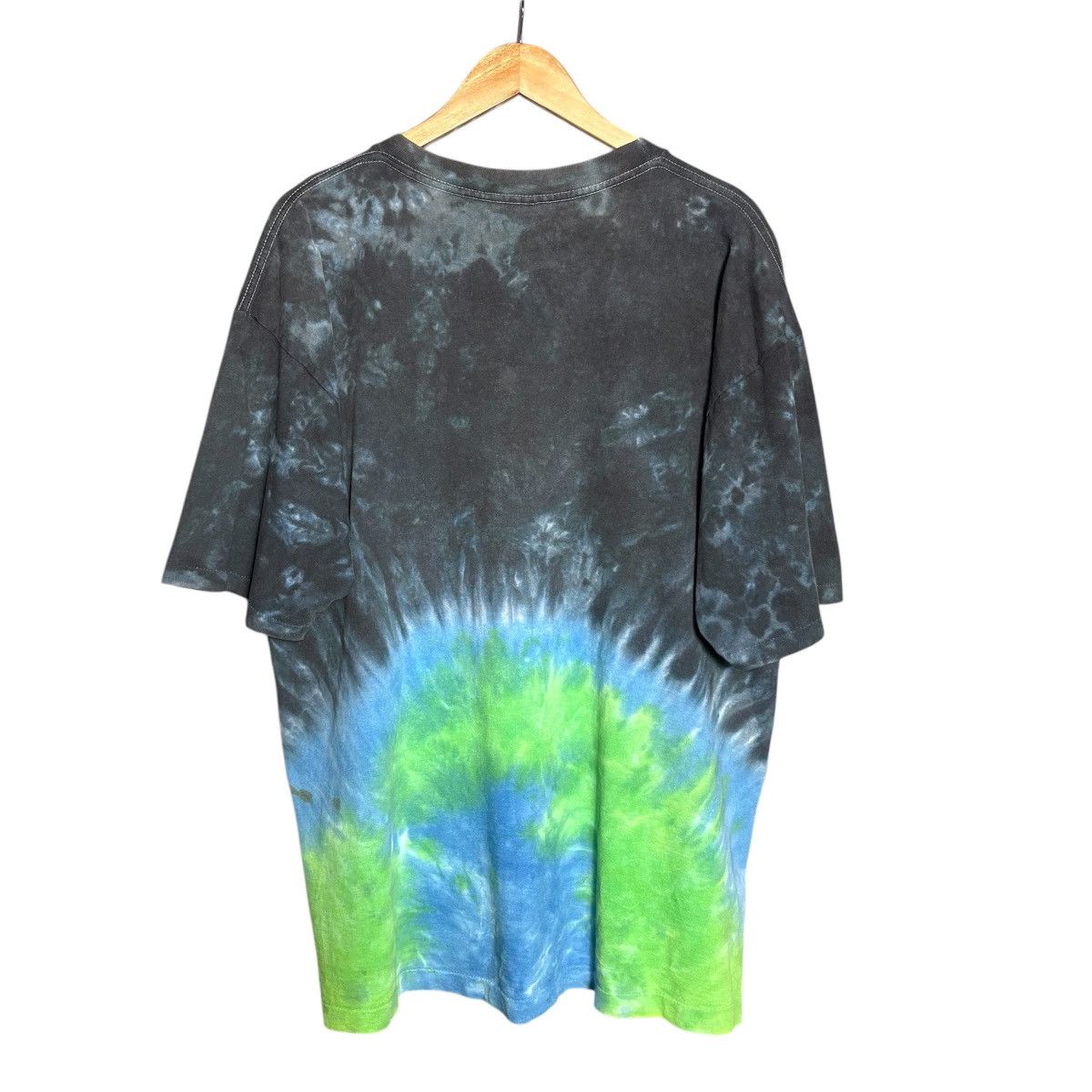 Band Tees × Vintage Vintage 90s Arlo Guthrie All Over The World Tour Tie Dye Tee Size US XL / EU 56 / 4 - 6 Thumbnail