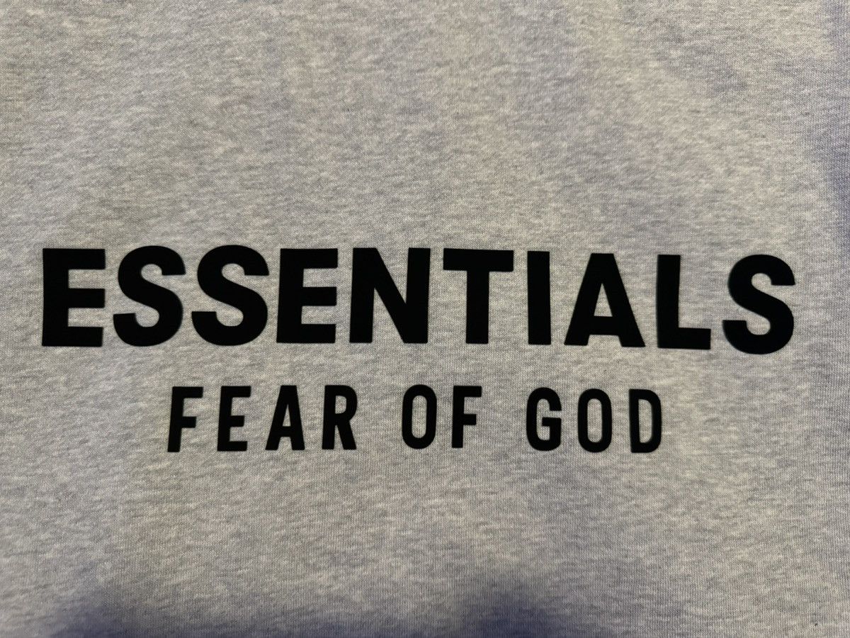 Essentials Essentials FOG FW24 Light Heather Gray Hoodie Size Medium Size US M / EU 48-50 / 2 - 4 Thumbnail