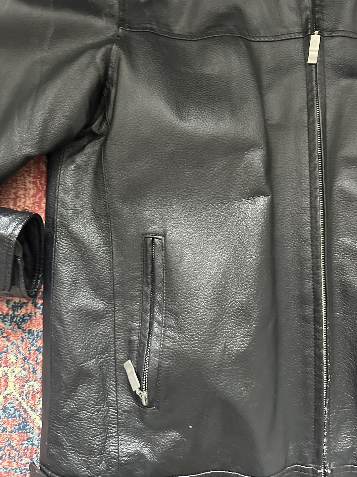 Other Vintage Leather Jacket Size US L / EU 52-54 / 3 - 6 Thumbnail