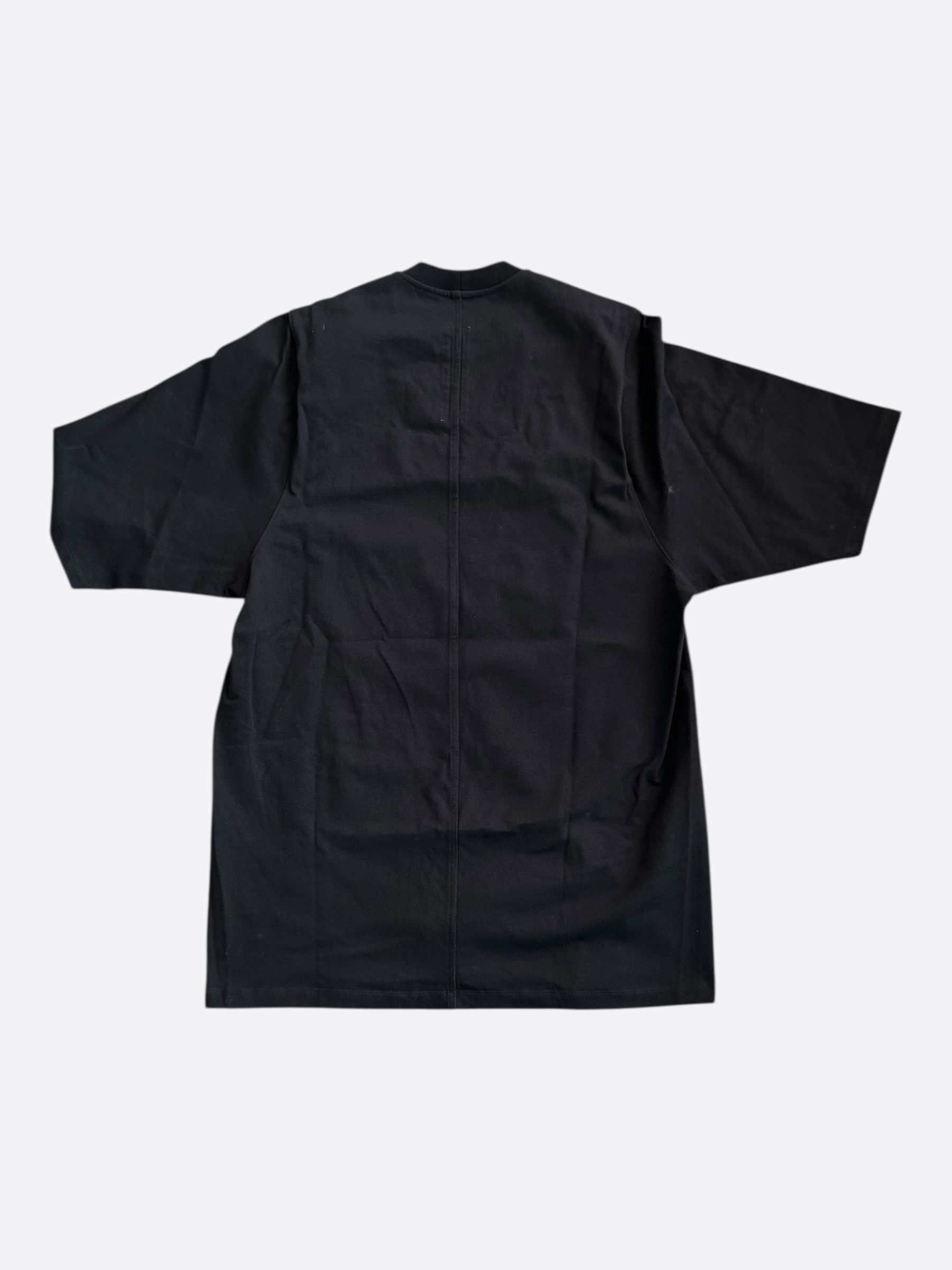 Rick Owens Rick Owens Black Eyelet Jumbo T-Shirt Size US M / EU 48-50 / 2 - 2 Thumbnail