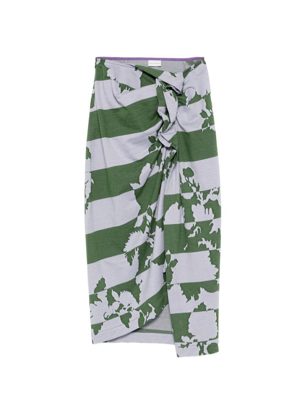 Dries Van Noten HUNAM COTTON SKIRT Size 25" / US 0 / IT 36 - 1 Thumbnail