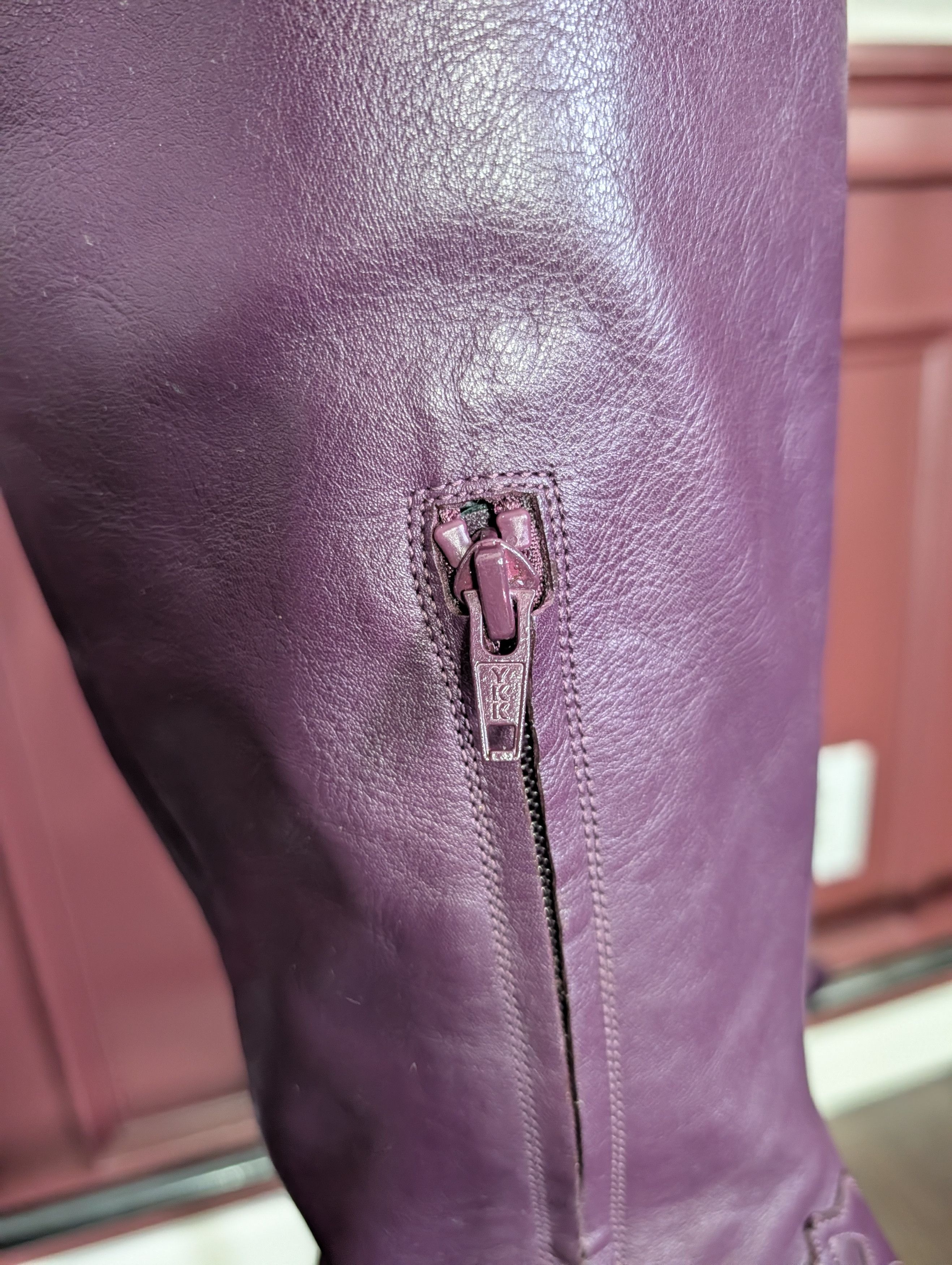 Enfants Riches Deprimes CRAZY RARE Midnight Cowboy Boots Eggplant Knee High 42 Size US 9 / EU 42 - 7 Thumbnail