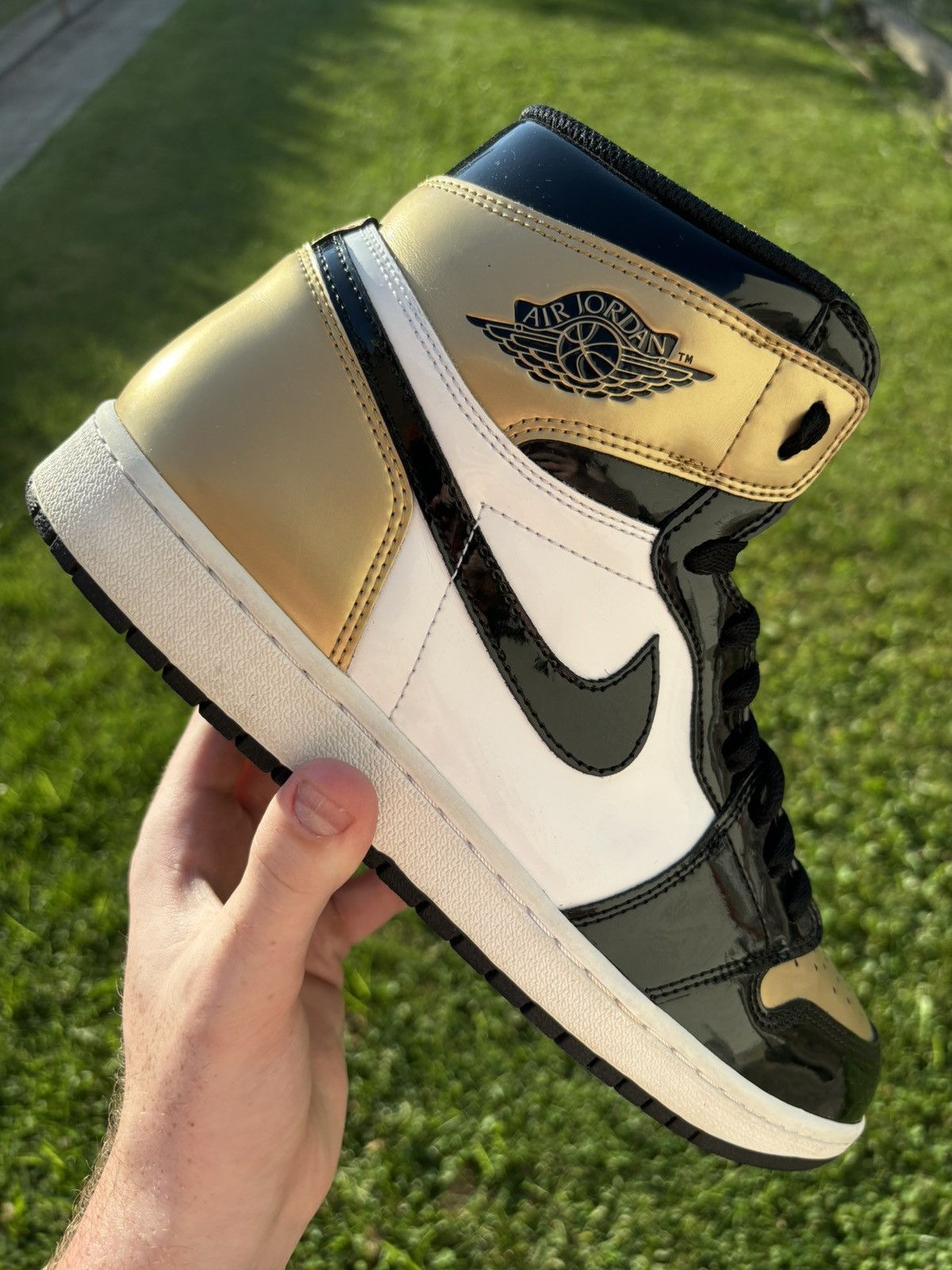 Air Jordan Retro OG NRG High Gold Toe 2018 Size 12