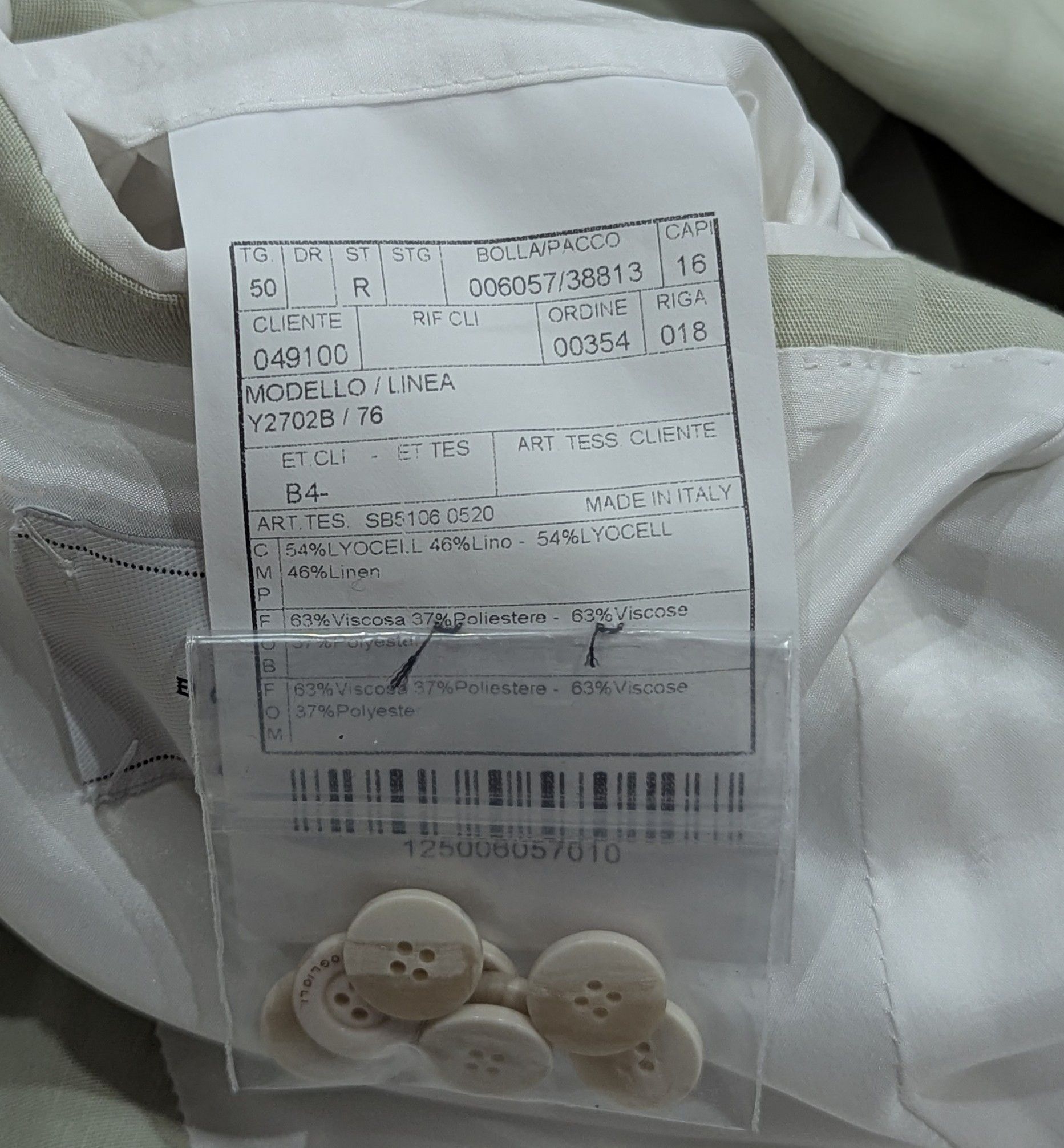Boglioli BOGLIOLI Shawl Lapel Dinner Jacket Mint Green 50 US 40R Size 40R - 7 Thumbnail