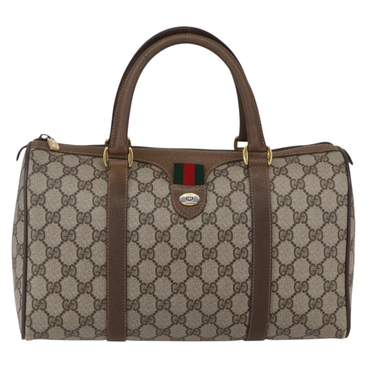 Gucci Gucci Vintage Interlocking G Boston Bag GG Coated Canvas Size ONE SIZE - 1 Thumbnail