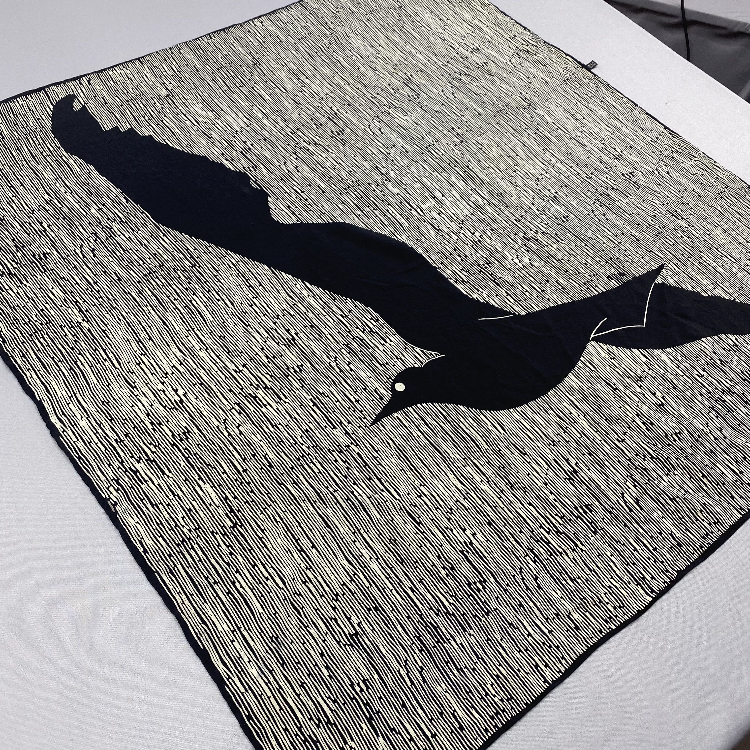 Japanese Brand Vintage Saint Laurent Fashion SILK Scarf Twill Scarves Size ONE SIZE - 4 Thumbnail