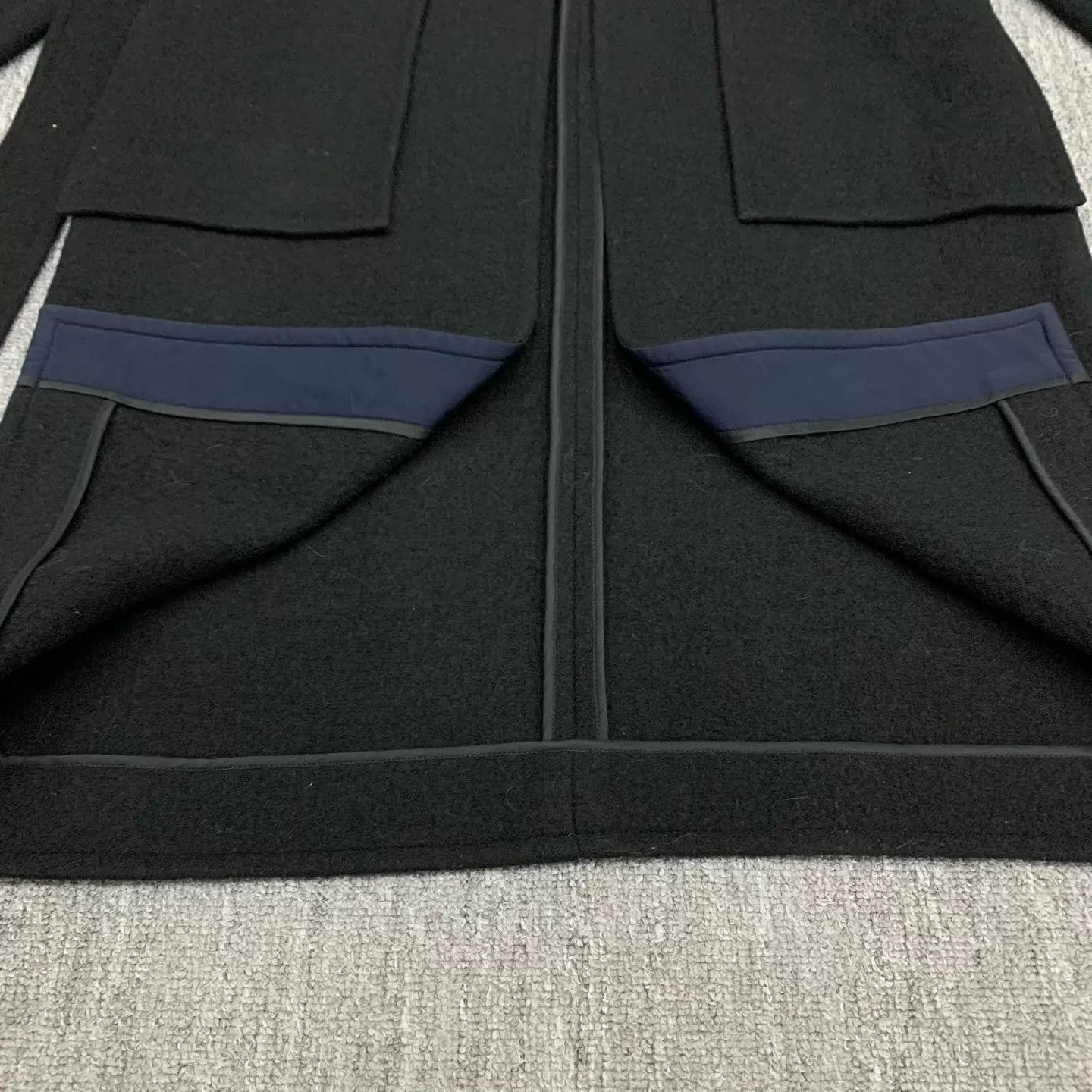 Celine Celine Black Wool Long Overcoat 36 95 New Size XS / US 0-2 / IT 36-38 - 8 Thumbnail