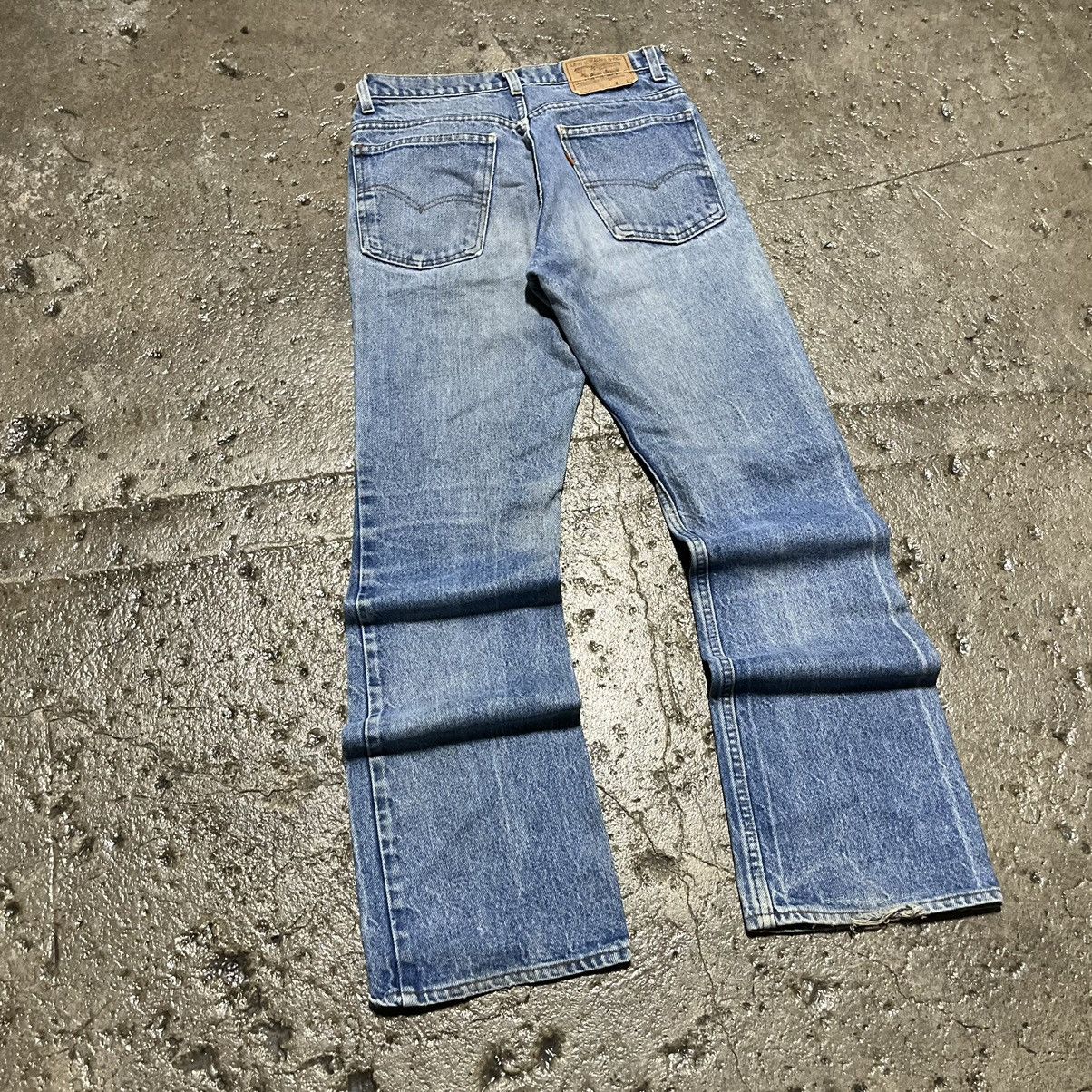 Crazy Vintage 80s Levi's 517 Orange Tab Faded Flare Jeans