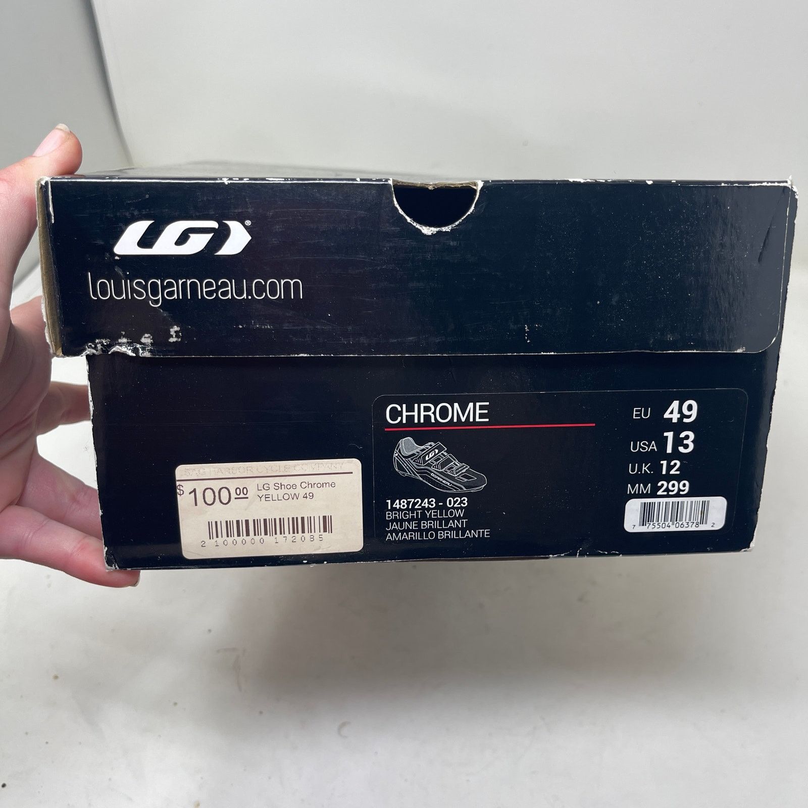 Other New Louis Garneau Men's Chrome Cycling Shoes 13 Size US 13 / EU 46 - 6 Thumbnail