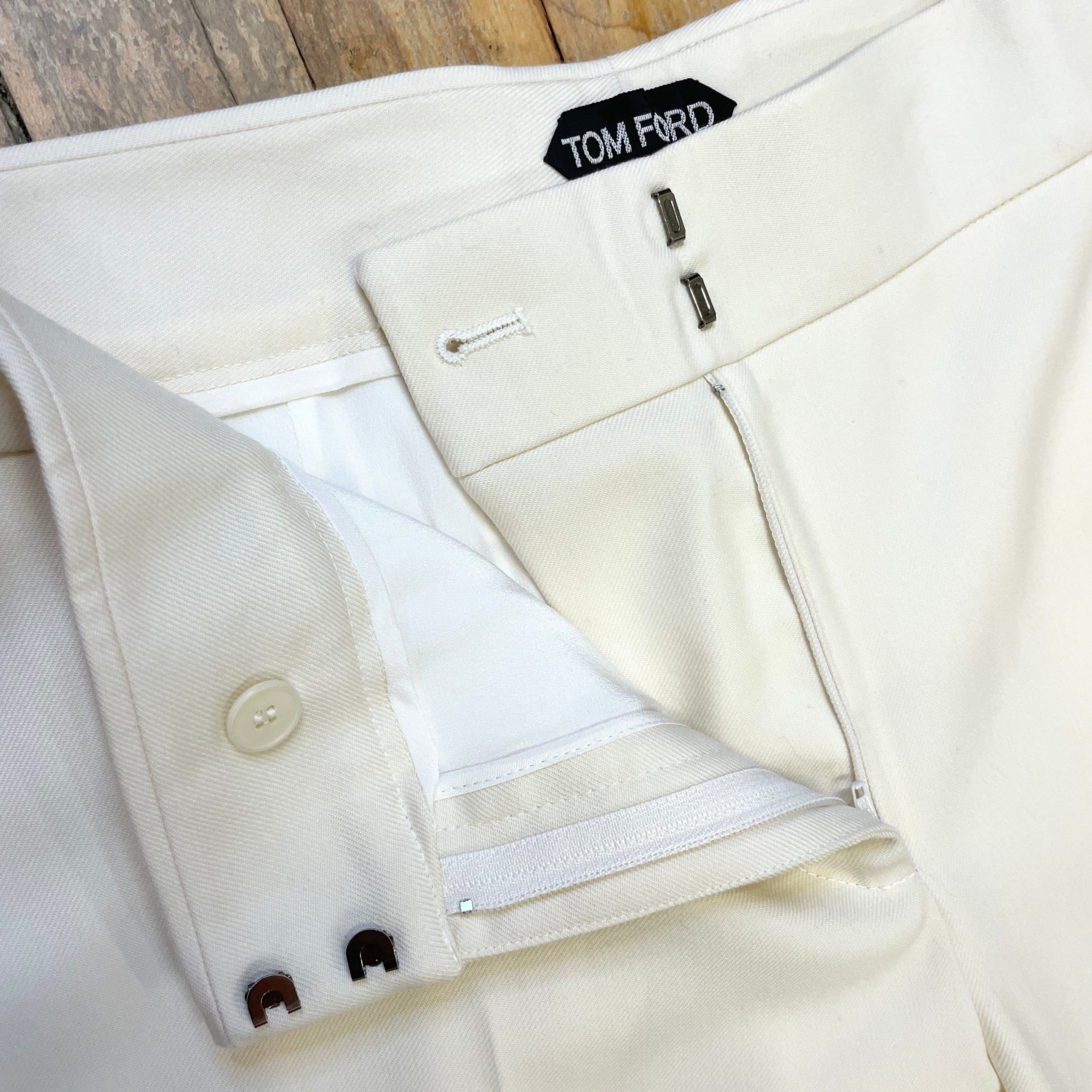 Tom Ford Tom Ford Vintage Designer Wool Trousers Made In Italy Size 33" Size 33" - 4 Thumbnail