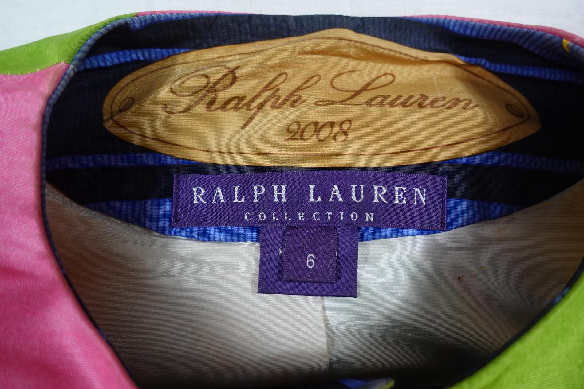 Ralph Lauren Purple Label Ralph Lauren Purple Collection Jacket Equestrian 100% Silk 6 Size M / US 6-8 / IT 42-44 - 3 Thumbnail