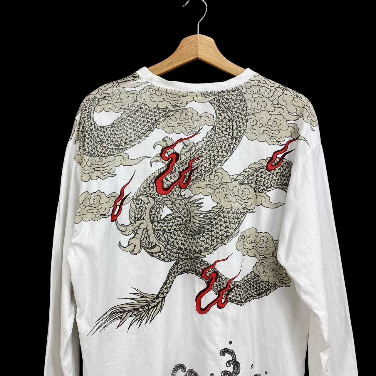 Japanese Brand JAPANESE DRAGON YAKUZA SHIRT Size US L / EU 52-54 / 3 - 7 Thumbnail