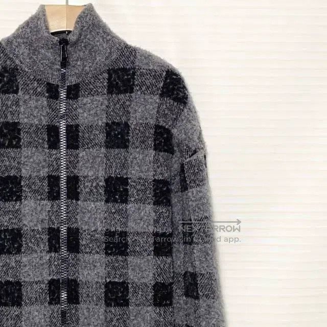 Balenciaga Balenciaga Wool blend new black and gray plaid jacket Size US L / EU 52-54 / 3 - 3 Thumbnail