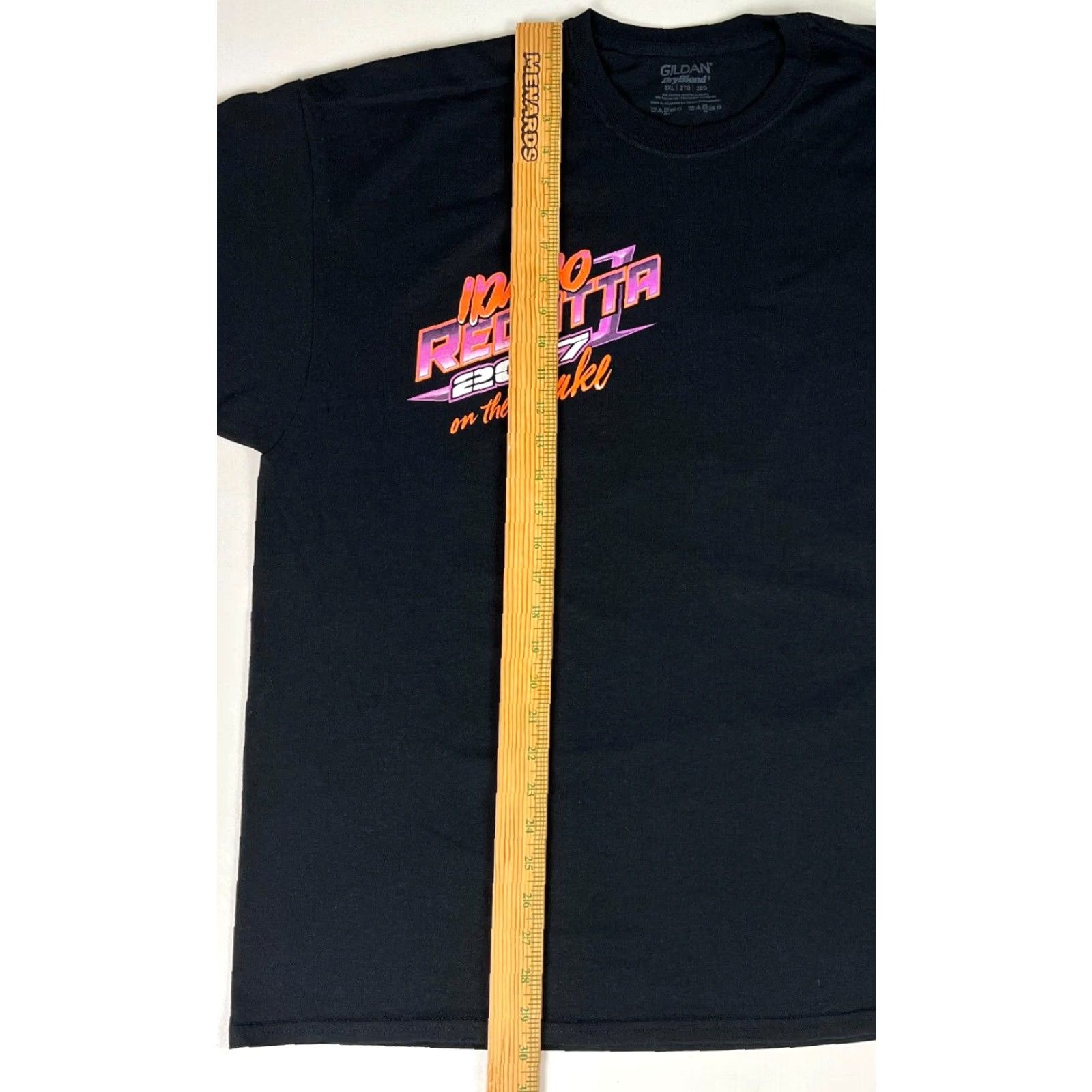 Gildan 2017 Idaho Regatta on the Snake T-Shirt Speedboats Double-Sided Sz 2XL Black Men Shirt Size US XXL / EU 58 / 5 - 6 Thumbnail