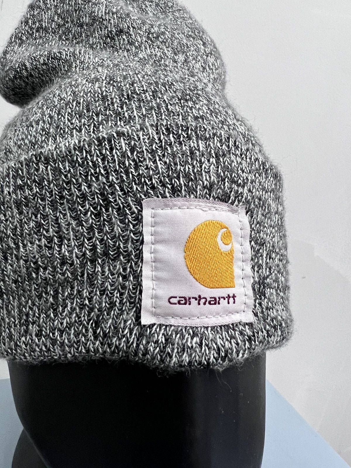 Carhartt × Vintage Carhartt Beanie Cap Black One Size Size ONE SIZE - 3 Thumbnail