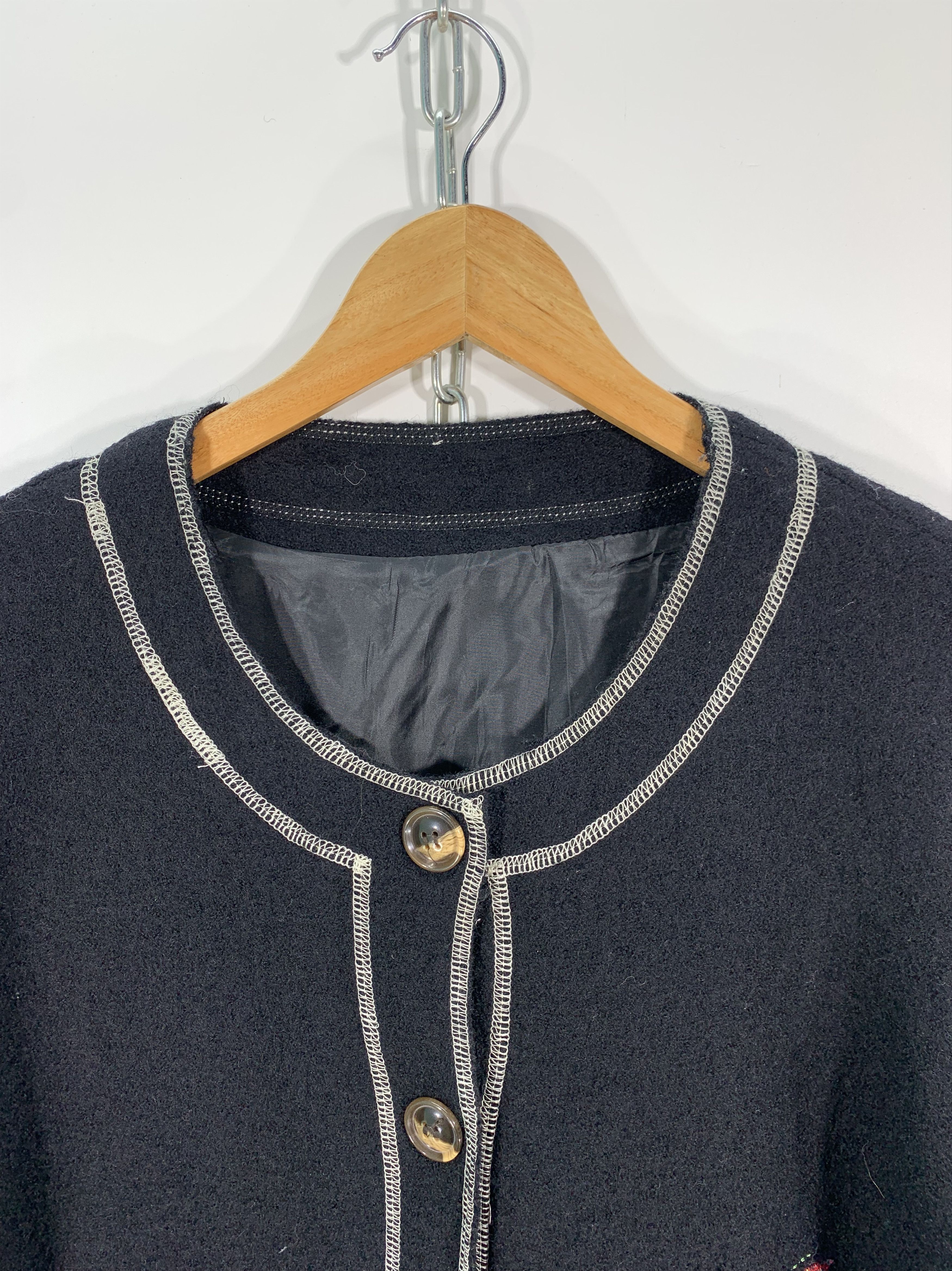 Japanese Brand Patch Cardigan button Jacket Size US S / EU 44-46 / 1 - 6 Thumbnail