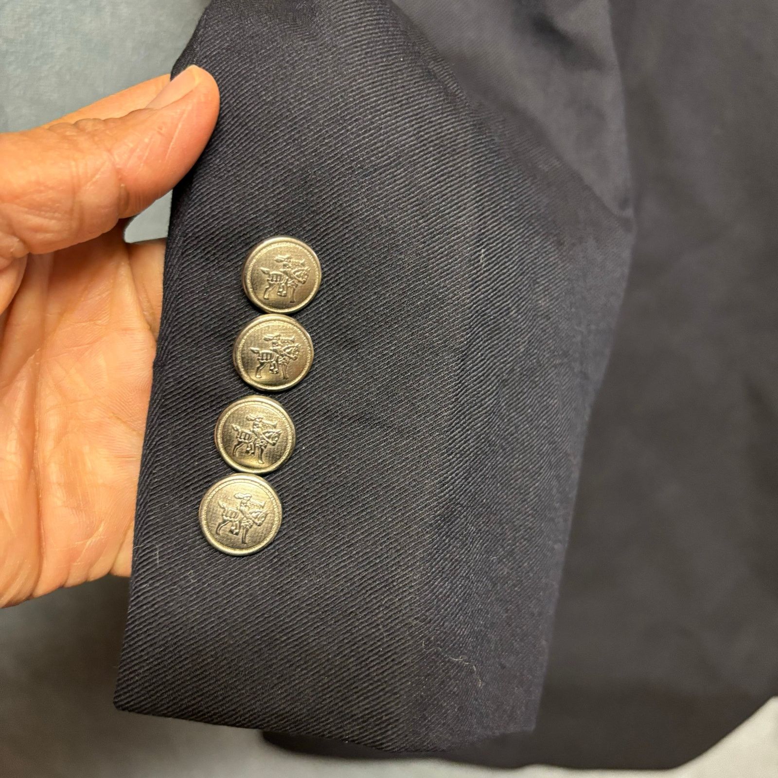 Hart Schaffner Marx Vintage Hart Schaffner Marx Blazer Wool Cashmere Blend 41R Size 40R - 17 Thumbnail